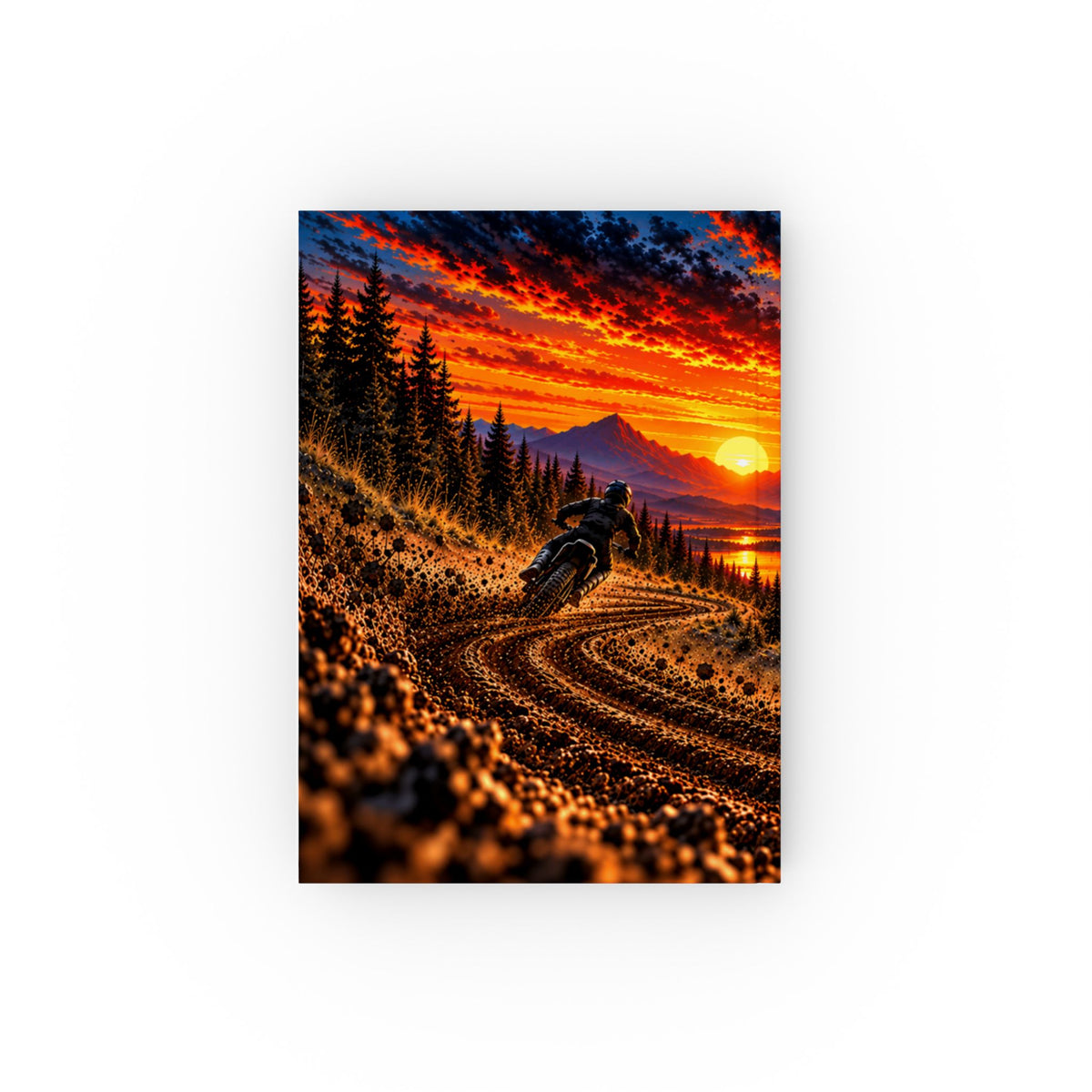 Born to Motocross Hardback Journal – Motocross Notebook