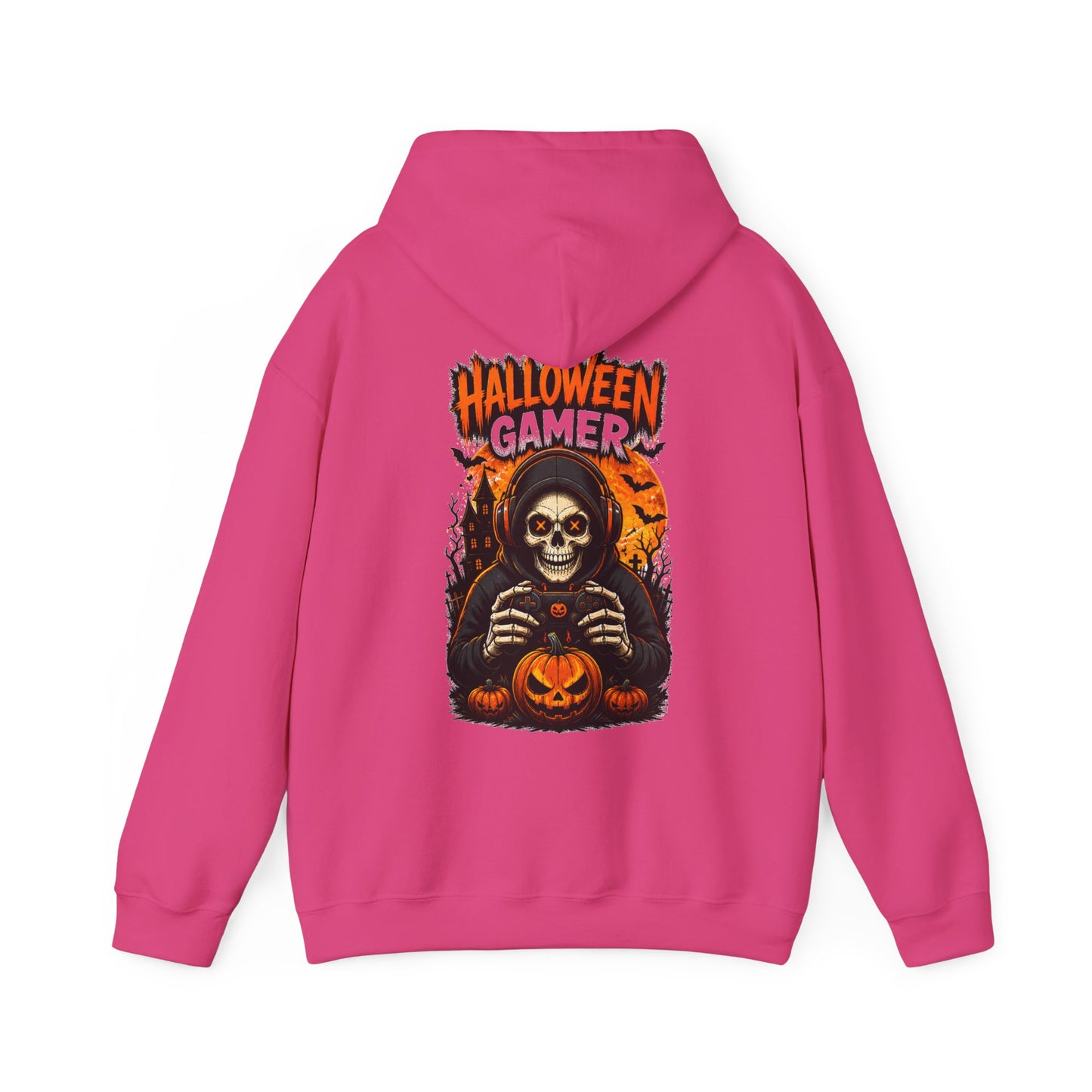 Halloween Gamer Hoodie – Skull Gaming Halloween Hoodie