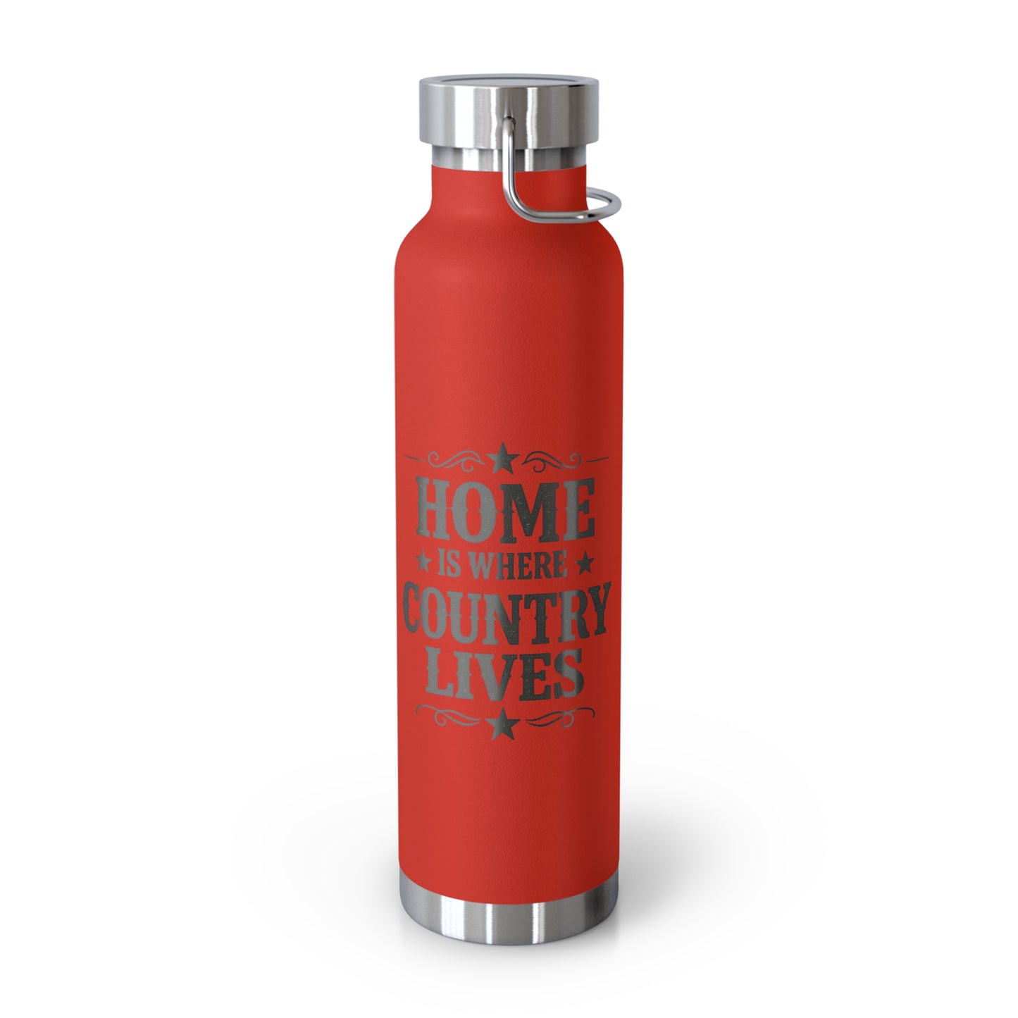 Home Is Where Country Lives Insulated Flask – 22oz Country Water Bottle