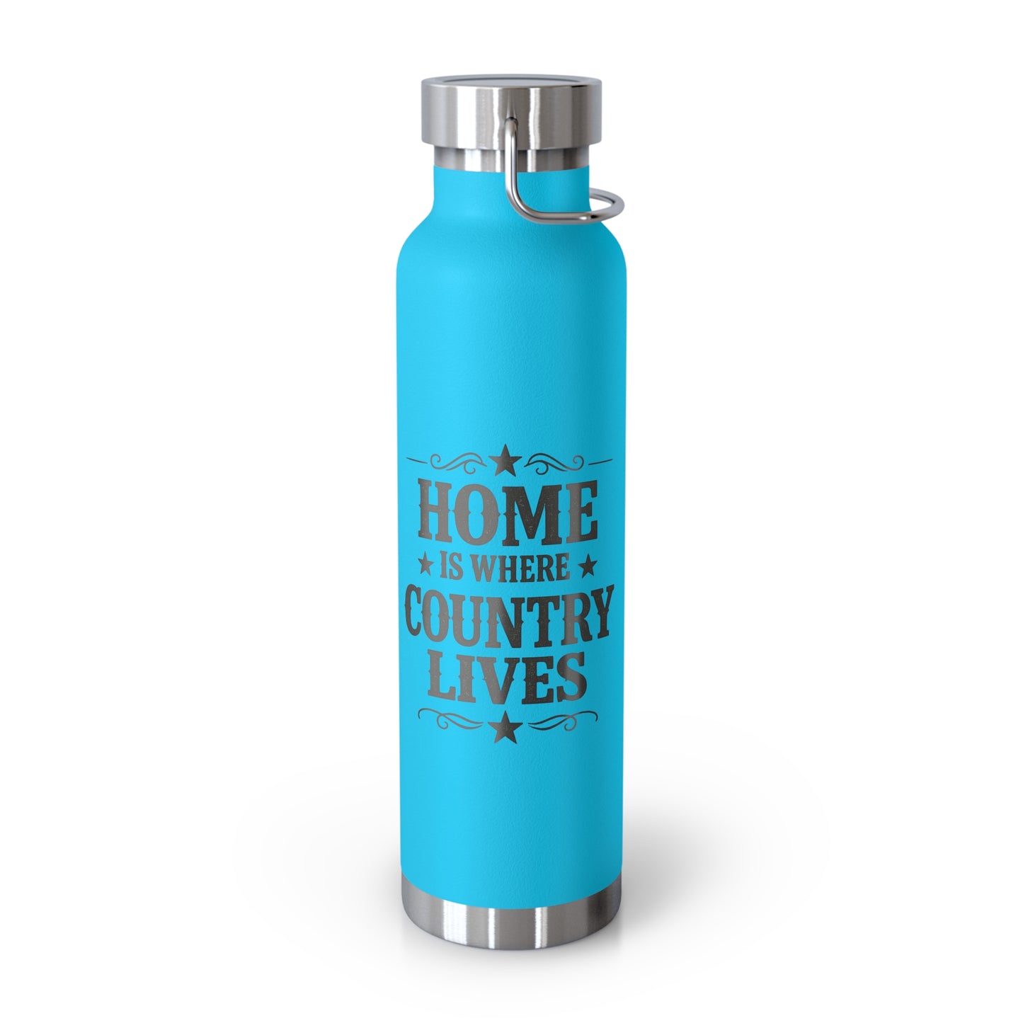 Home Is Where Country Lives Insulated Flask – 22oz Country Water Bottle