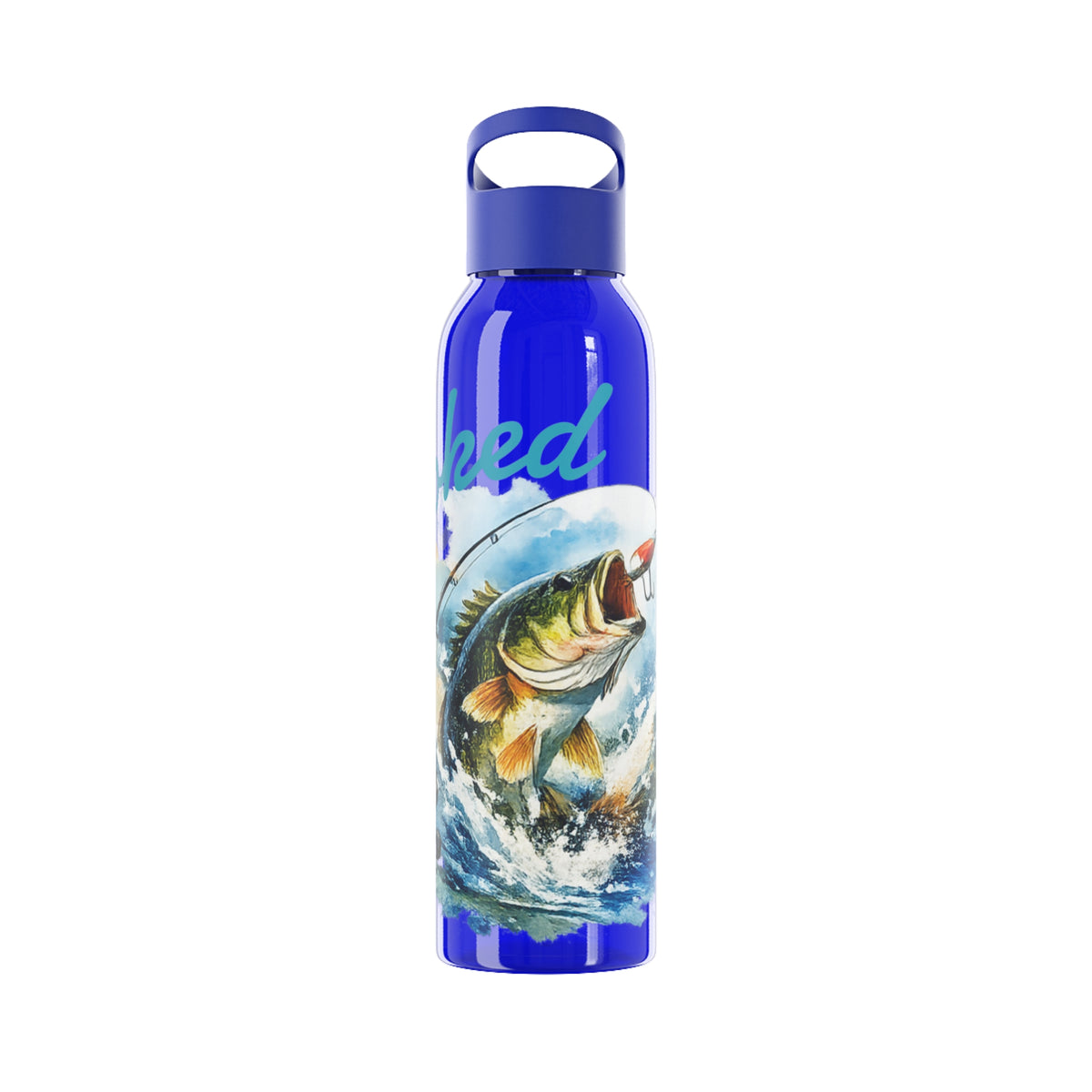 Making a Splash HOOKED Water Bottle – Fishing Bottle