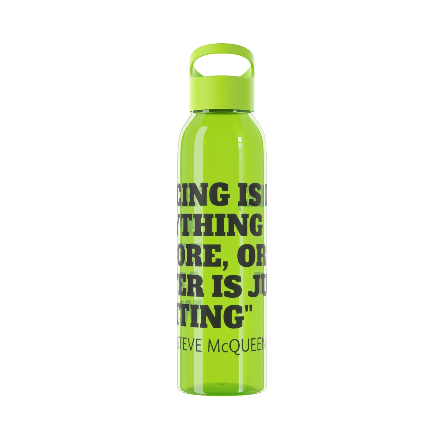 Mojo Moto MX Legends Steve McQueen Quote Water Bottle