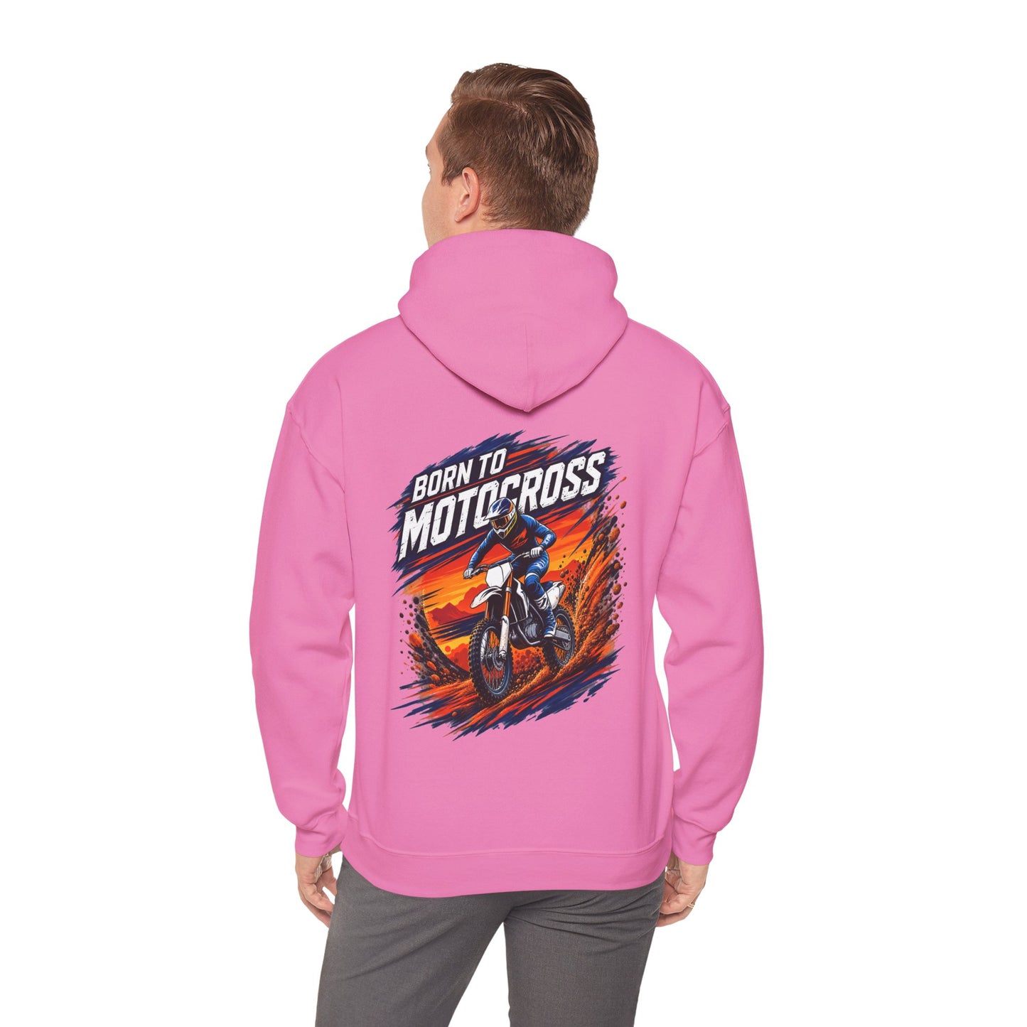 Sweat à capuche de motocross, sweat-shirt unisexe Heavy Blend