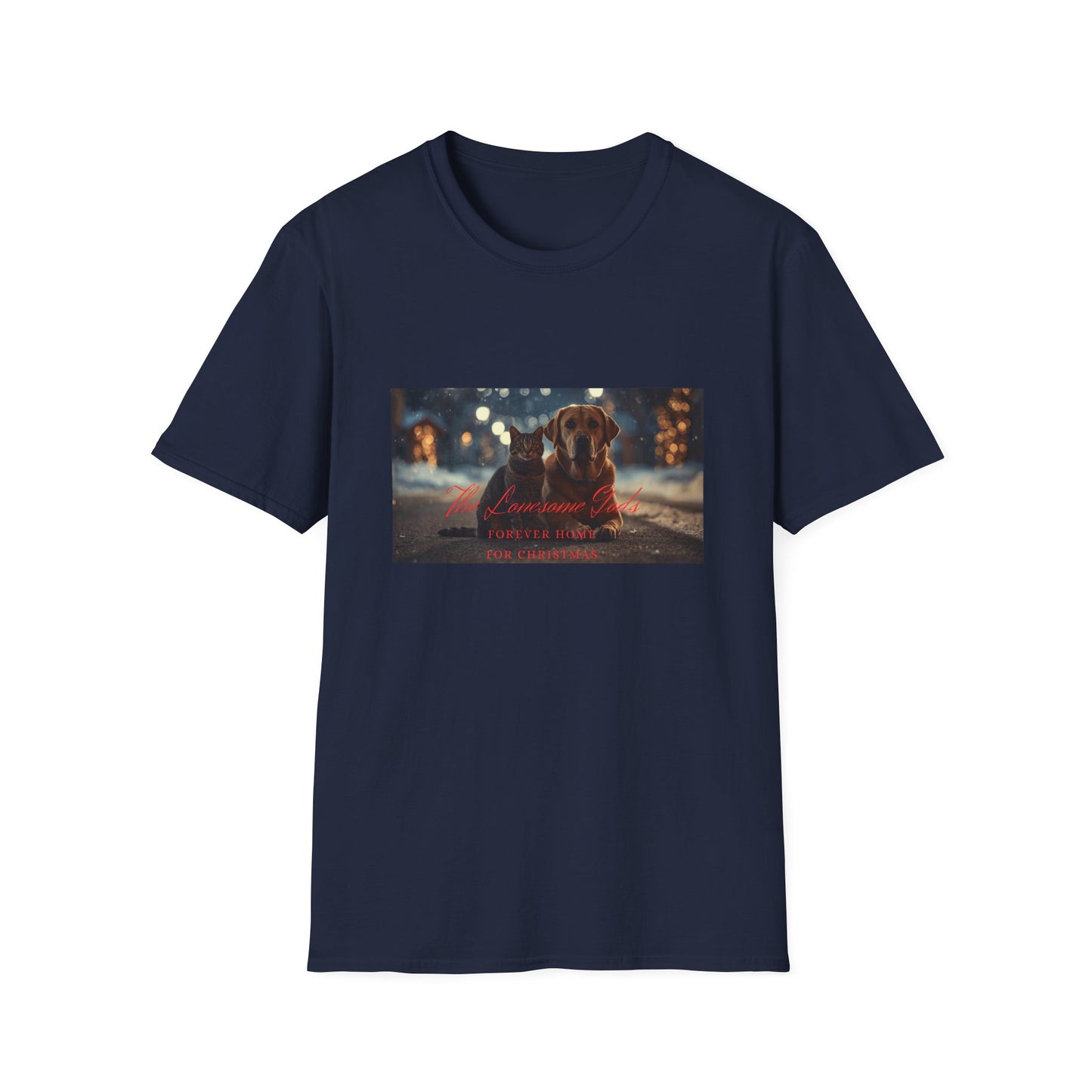 The Lonesome Gods - Forever Home for Christmas T-Shirt