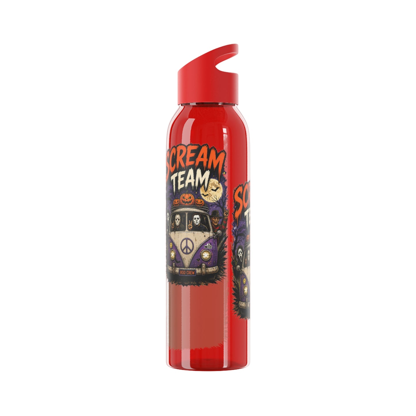 Scream Team Halloween Gamer Water Bottle