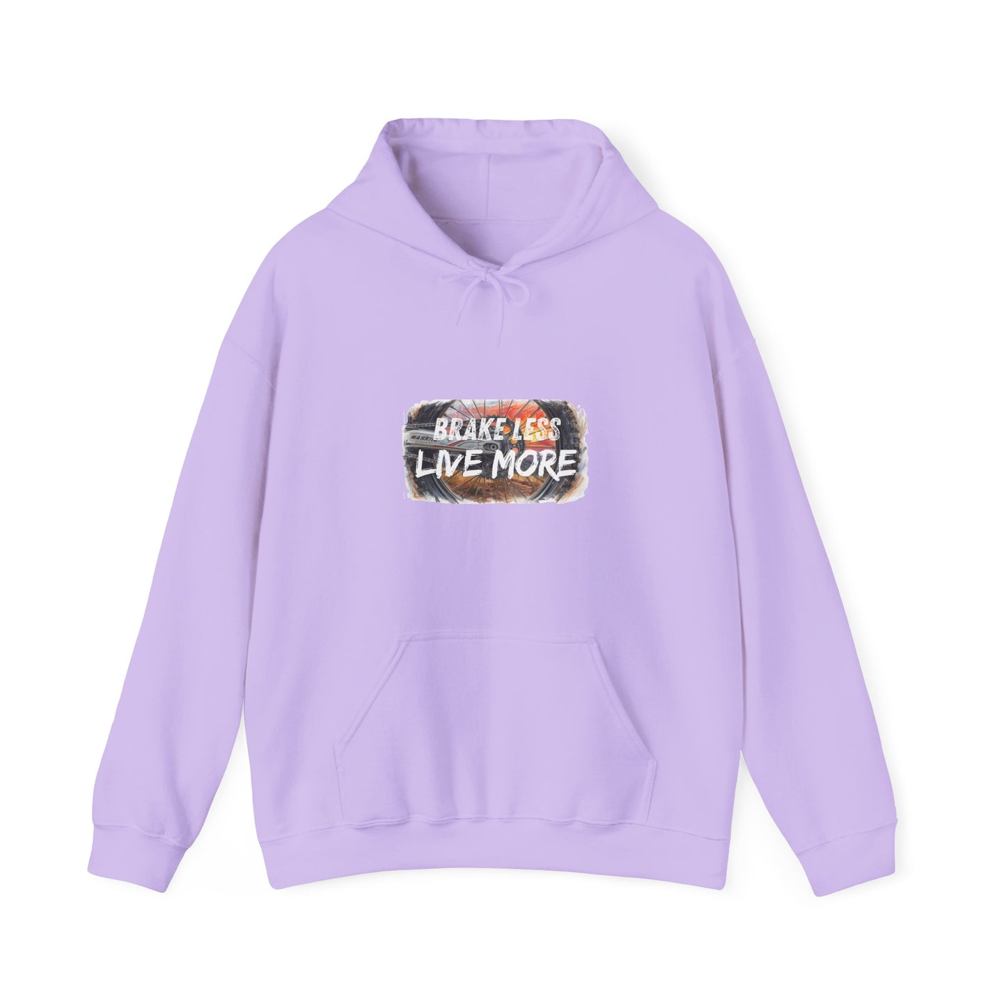 Brake Less Live More Hoodie — Motocross Graphic Pullover