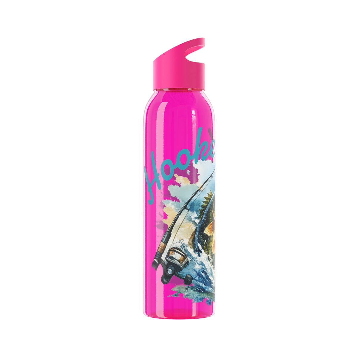 Making a Splash HOOKED Water Bottle – Fishing Bottle