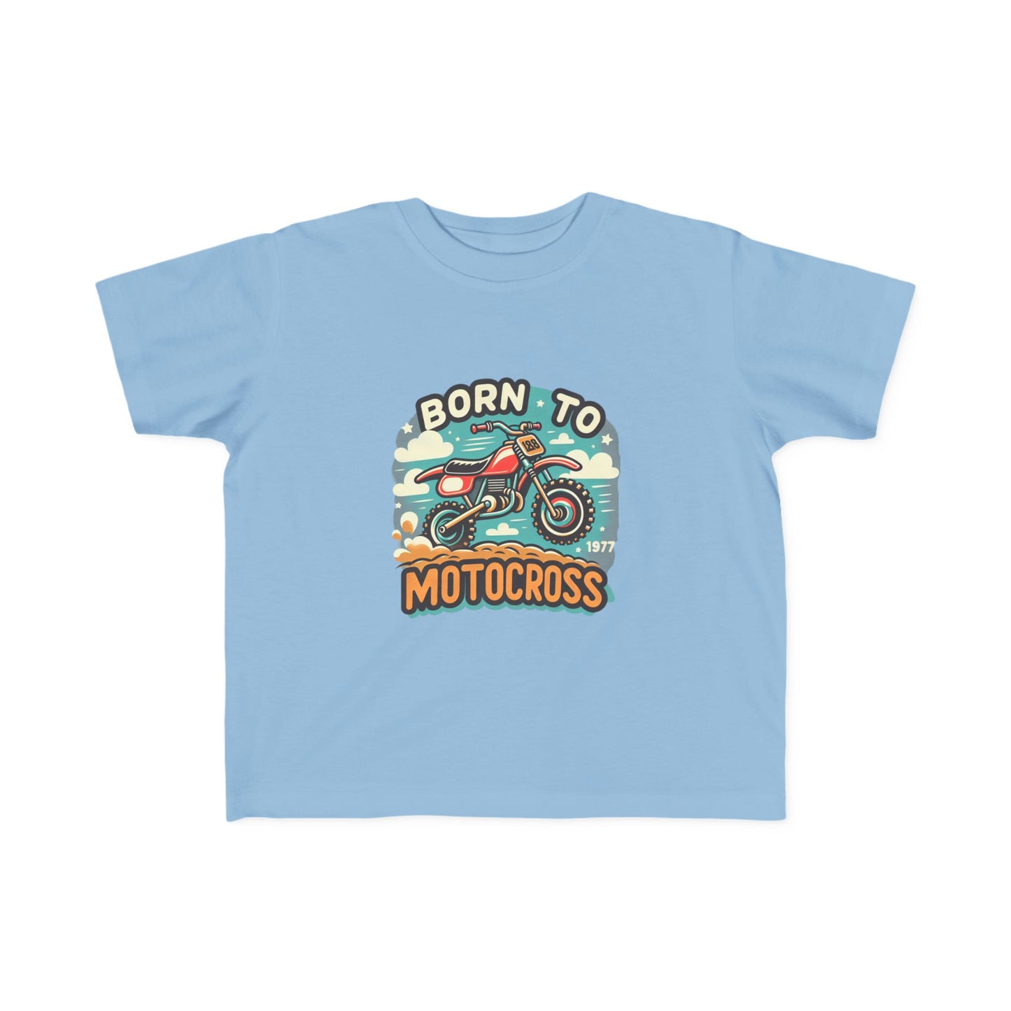 Toddler Motocross Tee - Born to Motocross Shirt, Kids Motorcycle Shirt, Funny Toddler Tee, Birthday Gift, Outdoor Fun Wear