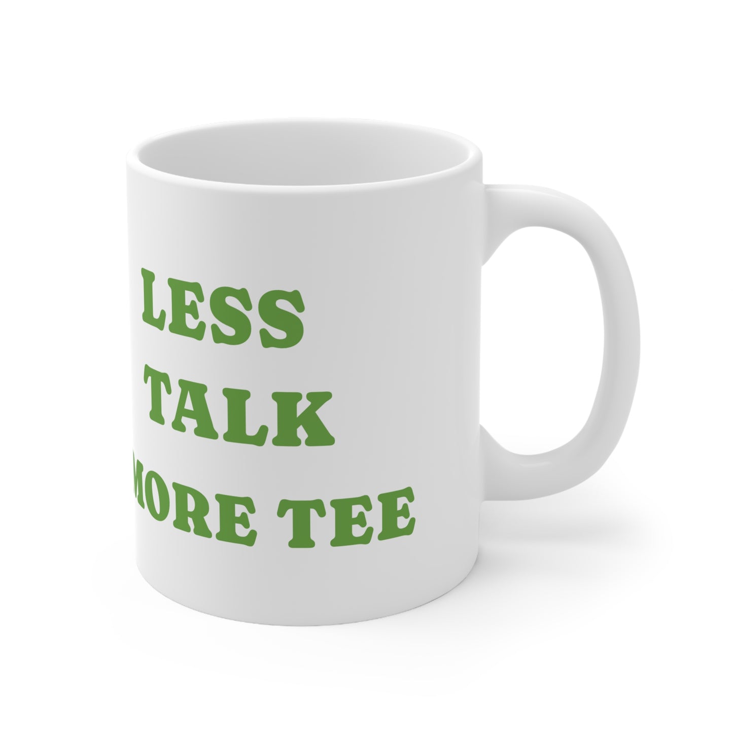 Golf-Themed Mug - Perfect Gift for Golf Lovers, Less Talk More Golf, 11oz 15oz Ceramic Cup, Sports Enthusiast Kitchenware