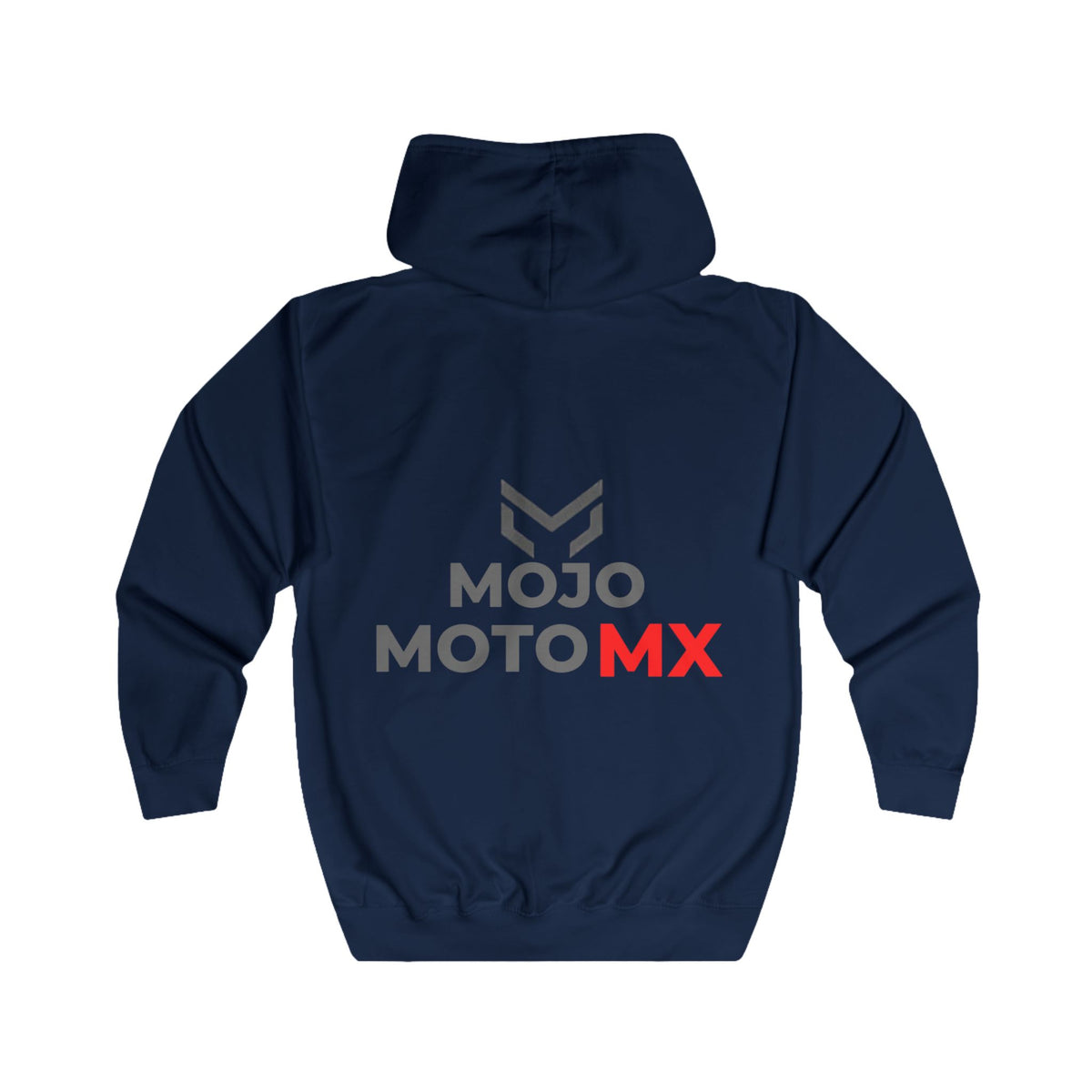 Mojo Moto MX Zip-Hoodie Motocross Logo Full-Zip Hoodie