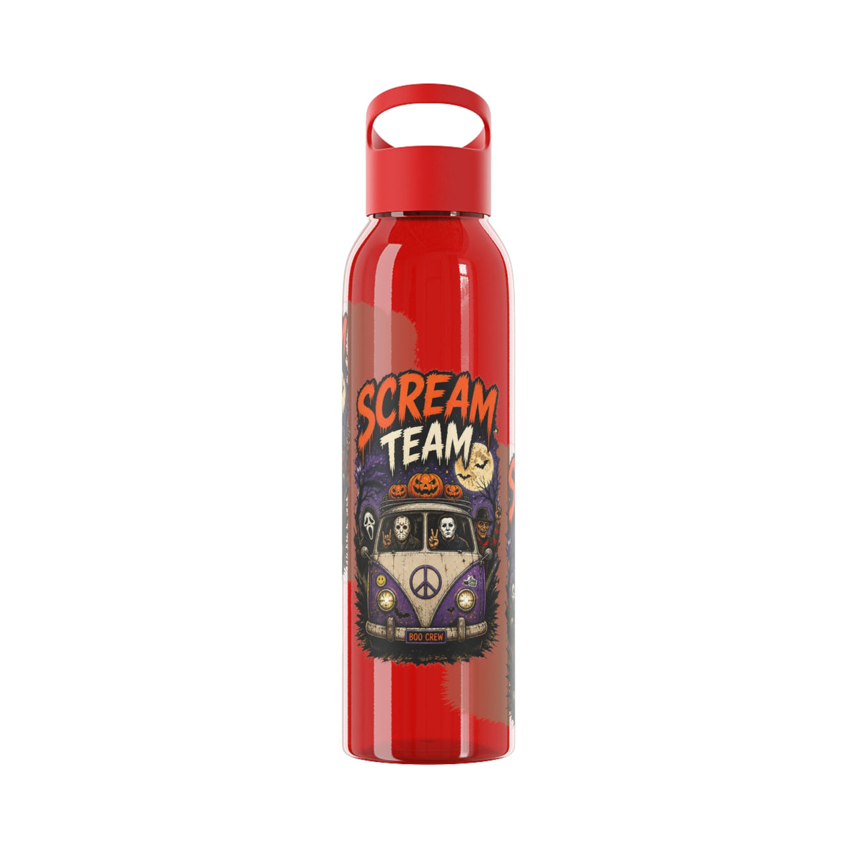 Scream Team Halloween Gamer Water Bottle