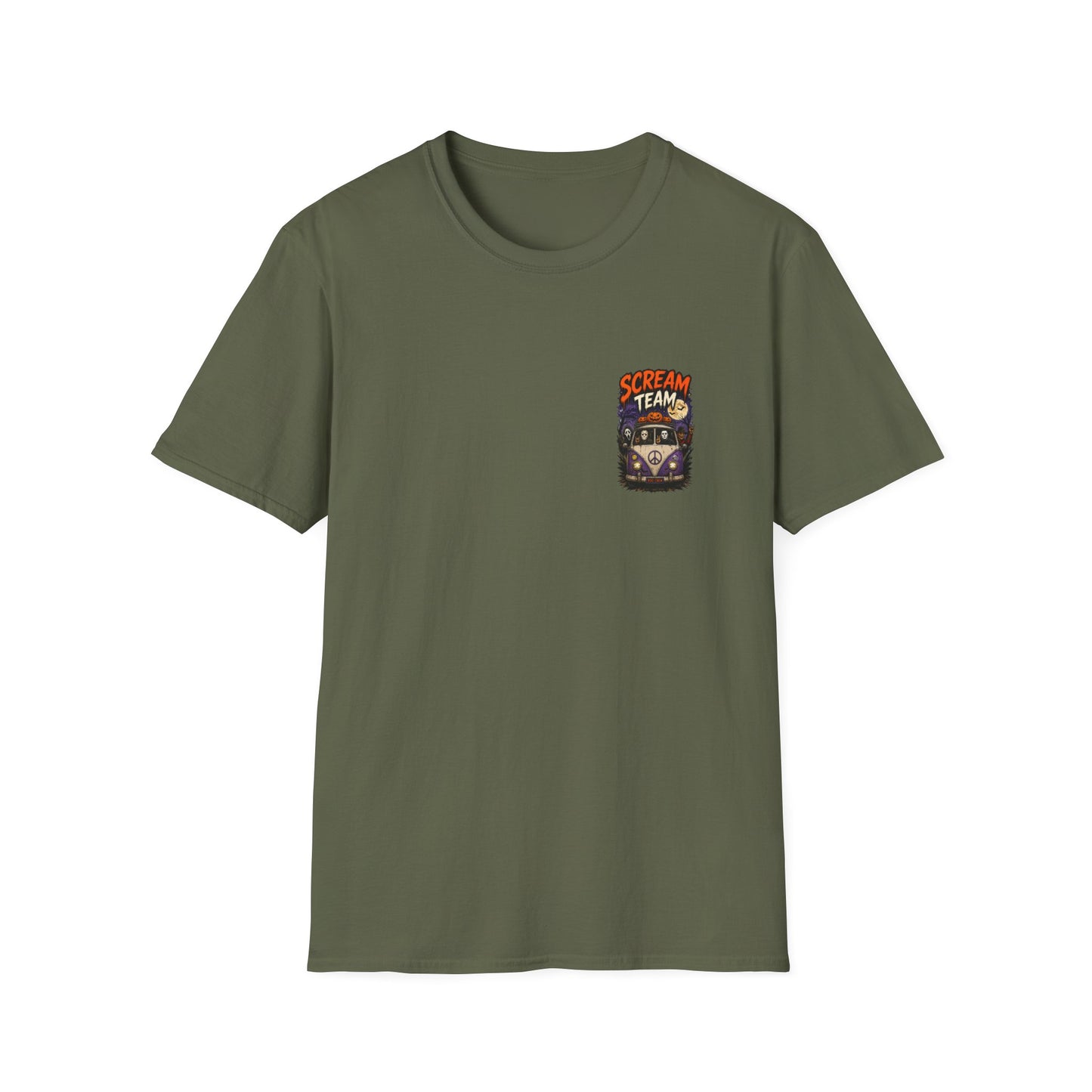 Scream Team Halloween T-Shirt – Unisex Horror Gamer Tee