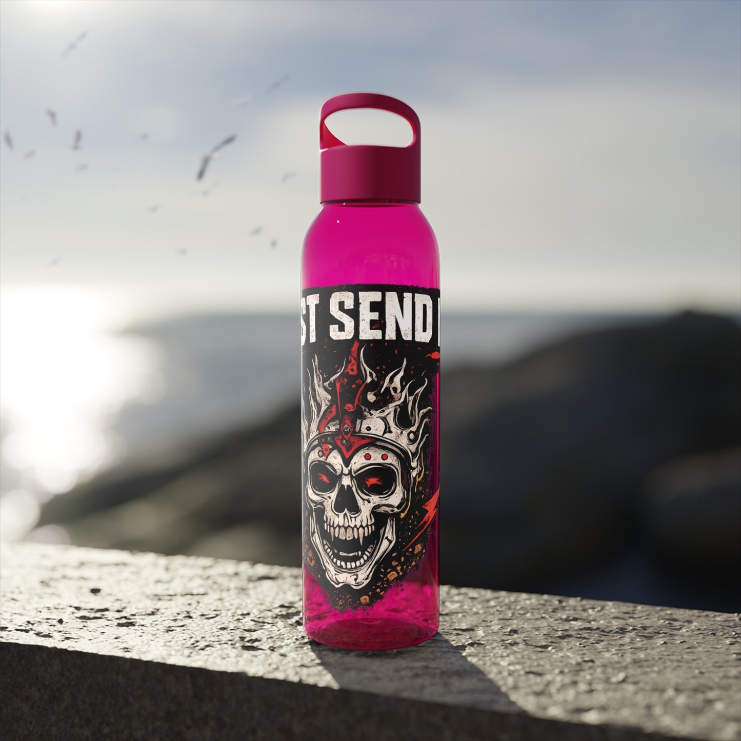 Just Send It Motocross Water Bottle