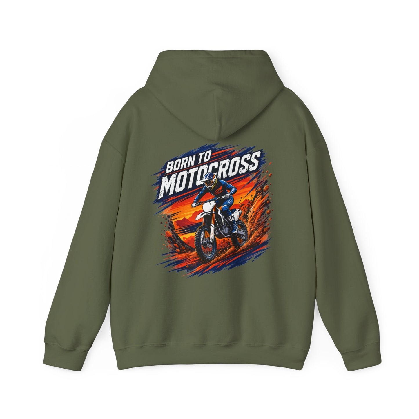 Sweat à capuche de motocross, sweat-shirt unisexe Heavy Blend