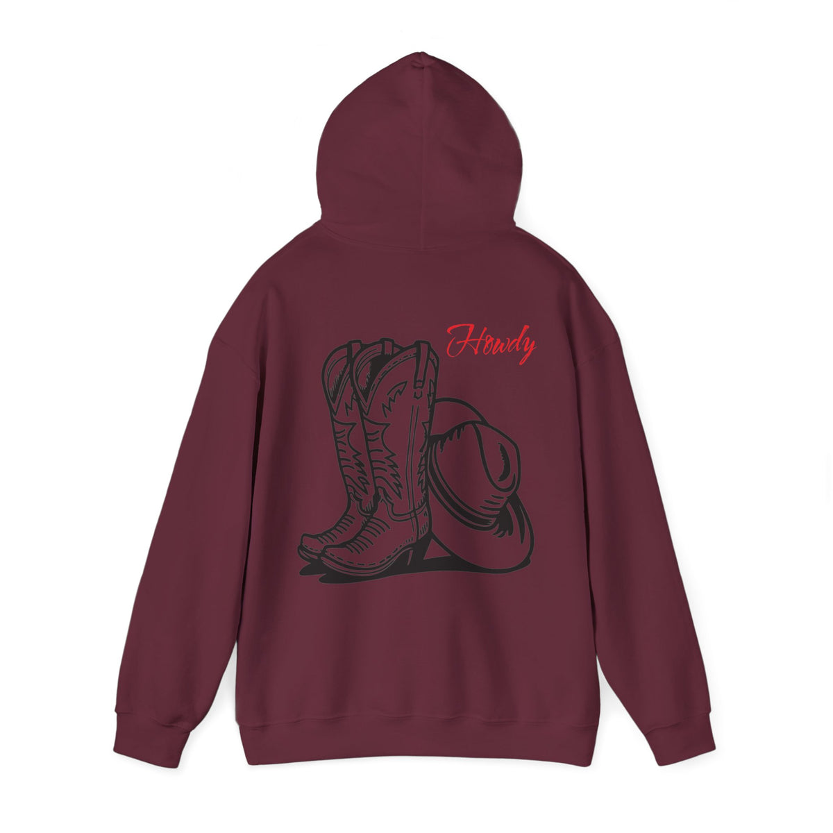 Cowboy Boots & Hat Hoodie – Let’s Go Cowboy Western Hoodie