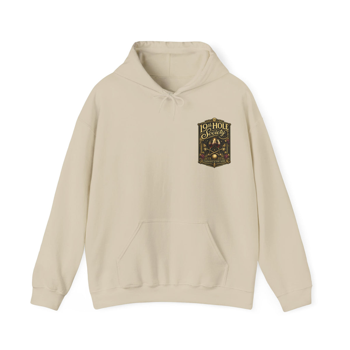 19th Hole Society Fairways and Fine Wine Hoodie