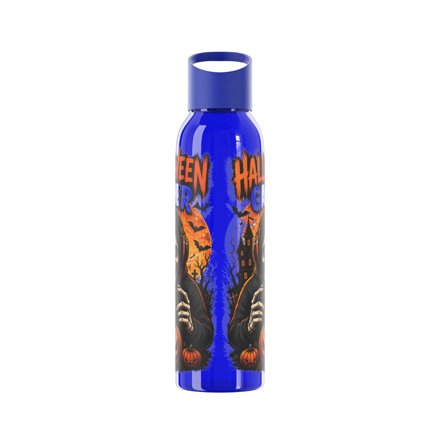 Halloween Gamer Water Bottle – Skull Gaming Bottle