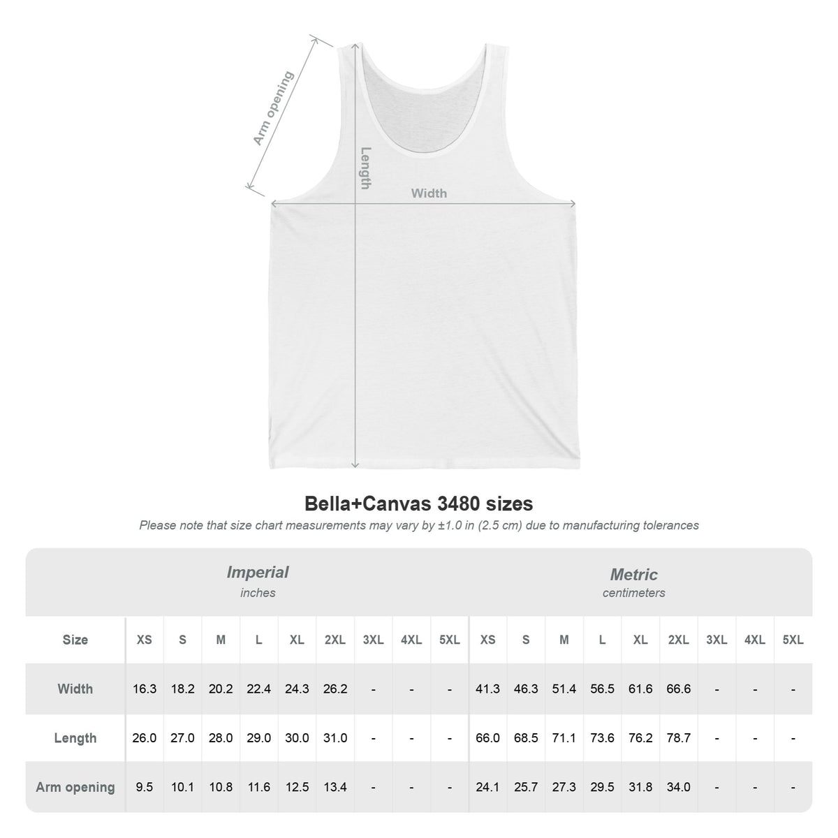 Hearts & Roses Tanktop mit doppelseitigem Print