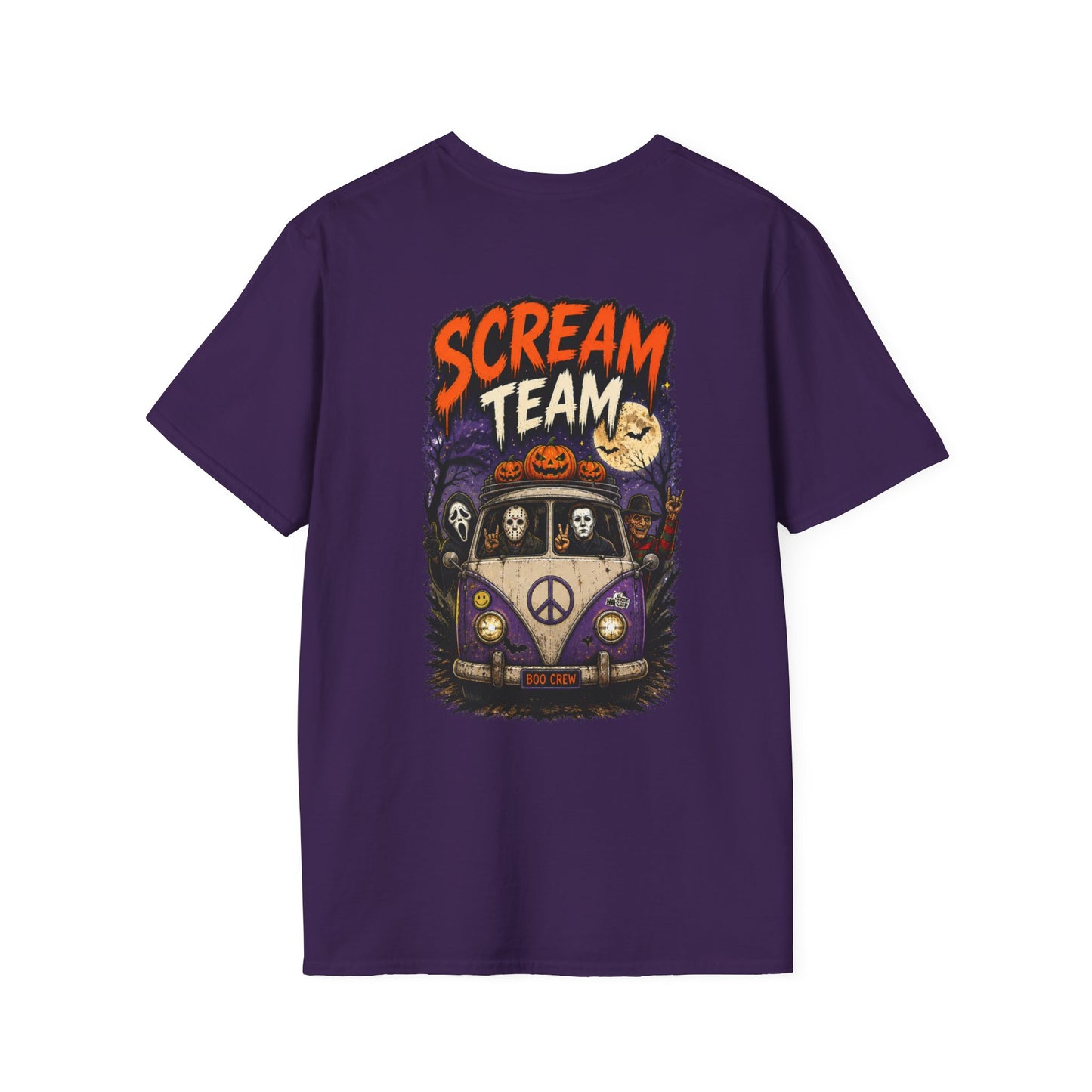 Scream Team Halloween T-Shirt – Unisex Horror Gamer Tee