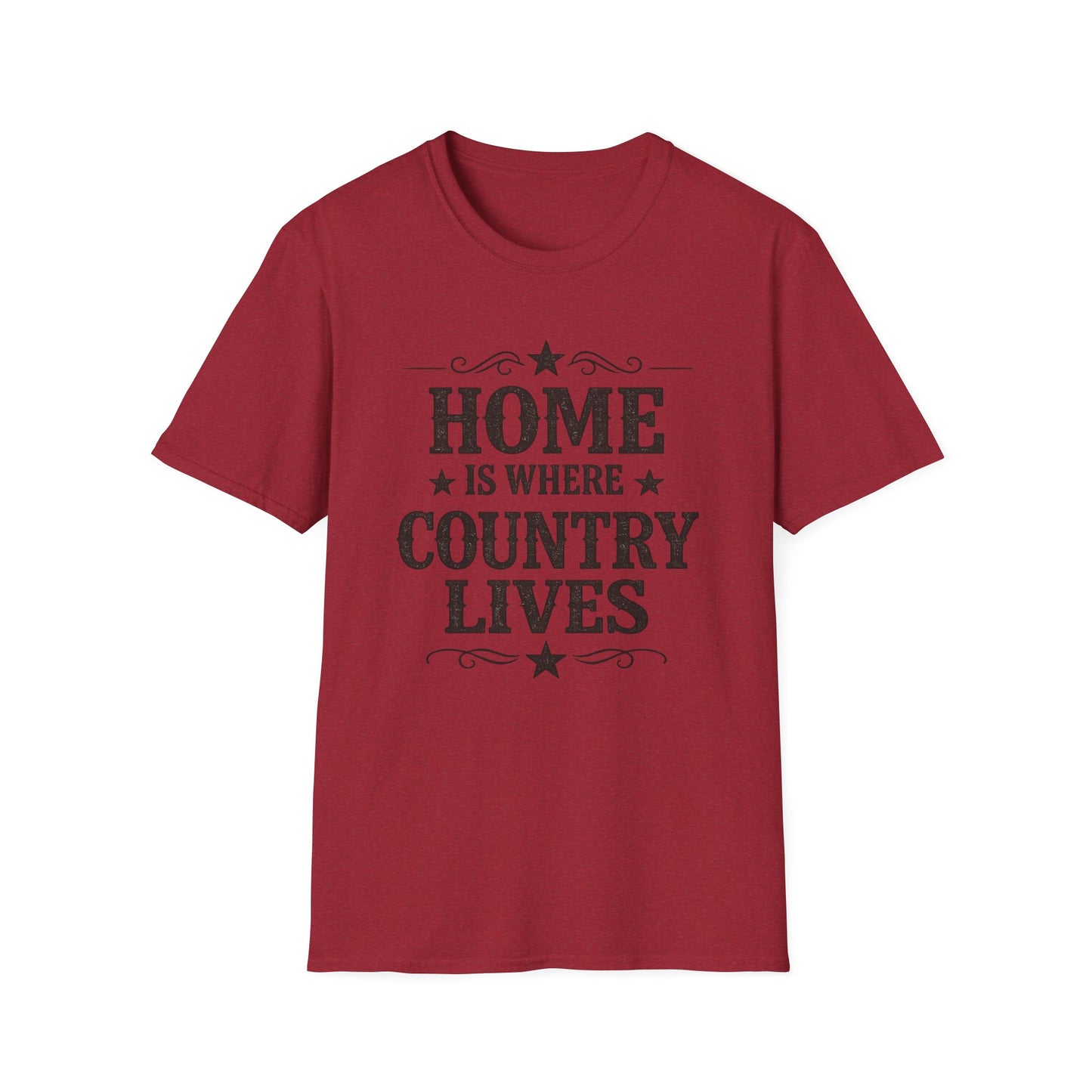 Home Is Where Country Lives T-Shirt – Country Style Tee
