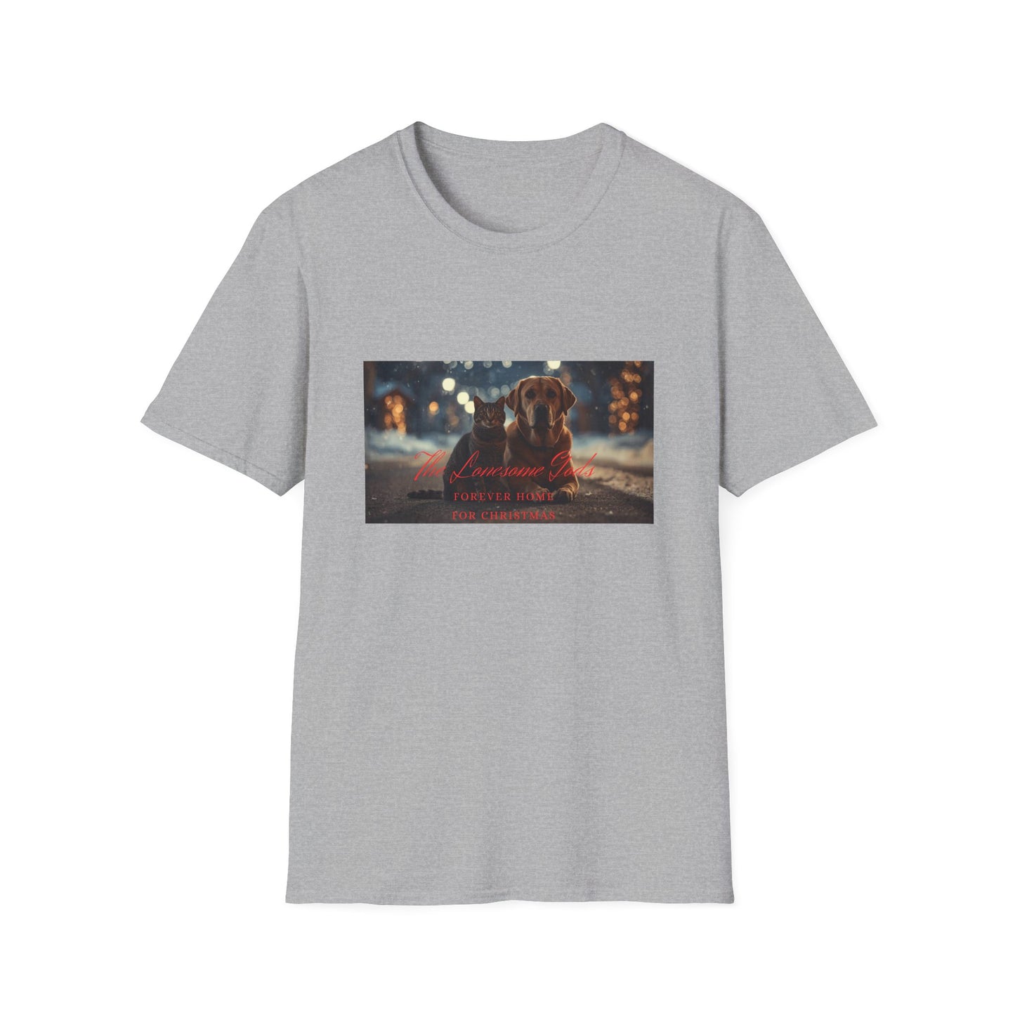 The Lonesome Gods - Forever Home for Christmas T-Shirt