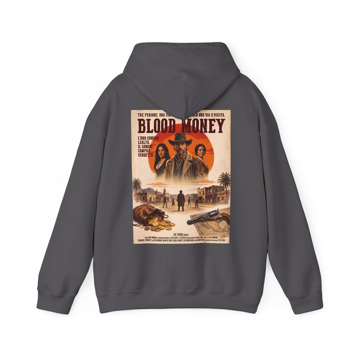 PM Pictures Blood Money Hoodie – Italian Collector's Edition