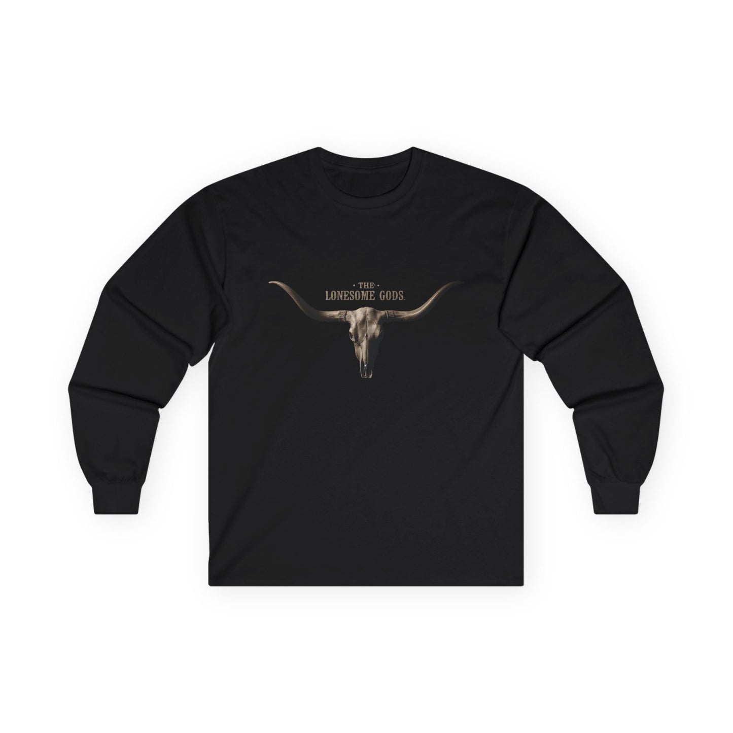 The Lonesome Gods - Skull Logo Long Sleeved T-shirt
