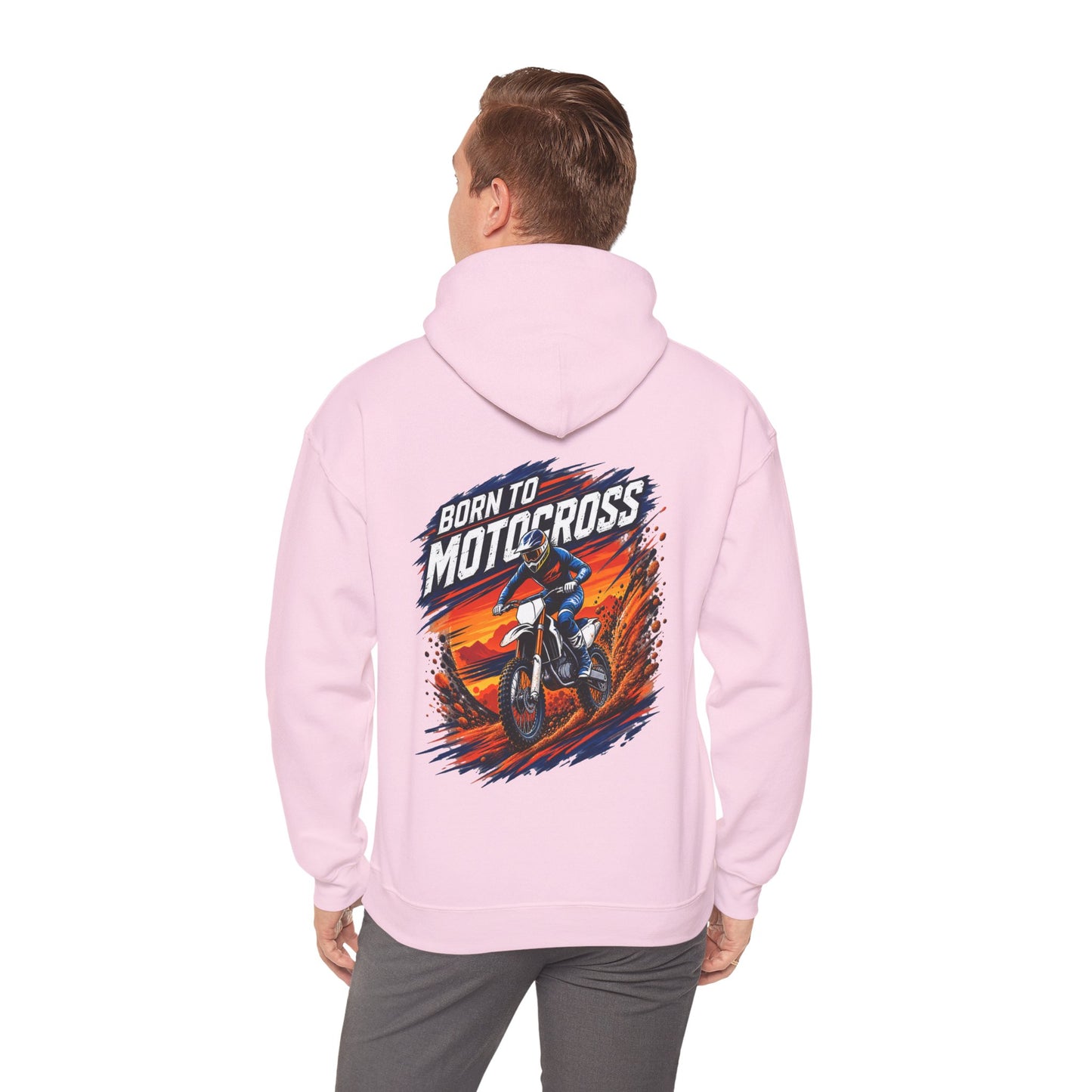 Sweat à capuche de motocross, sweat-shirt unisexe Heavy Blend
