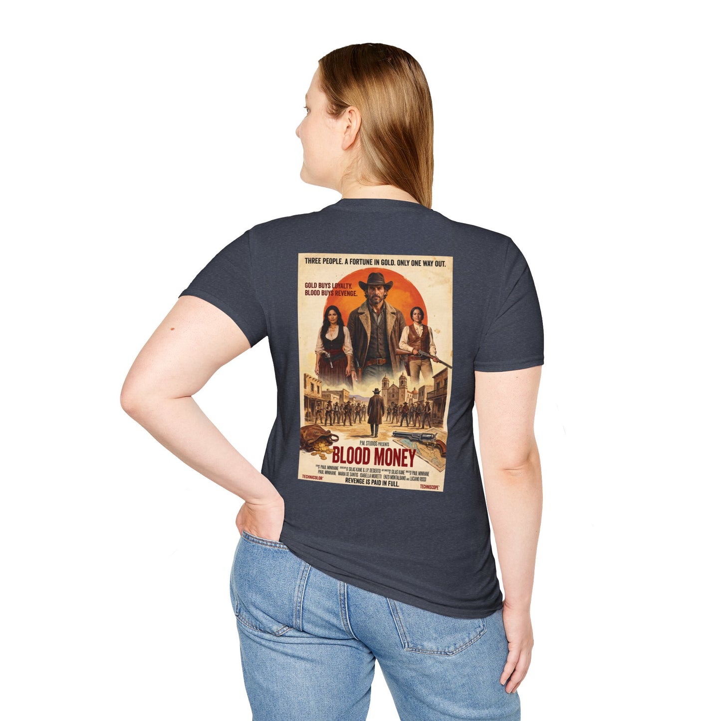 PM Pictures Blood Money T-Shirt – English Edition