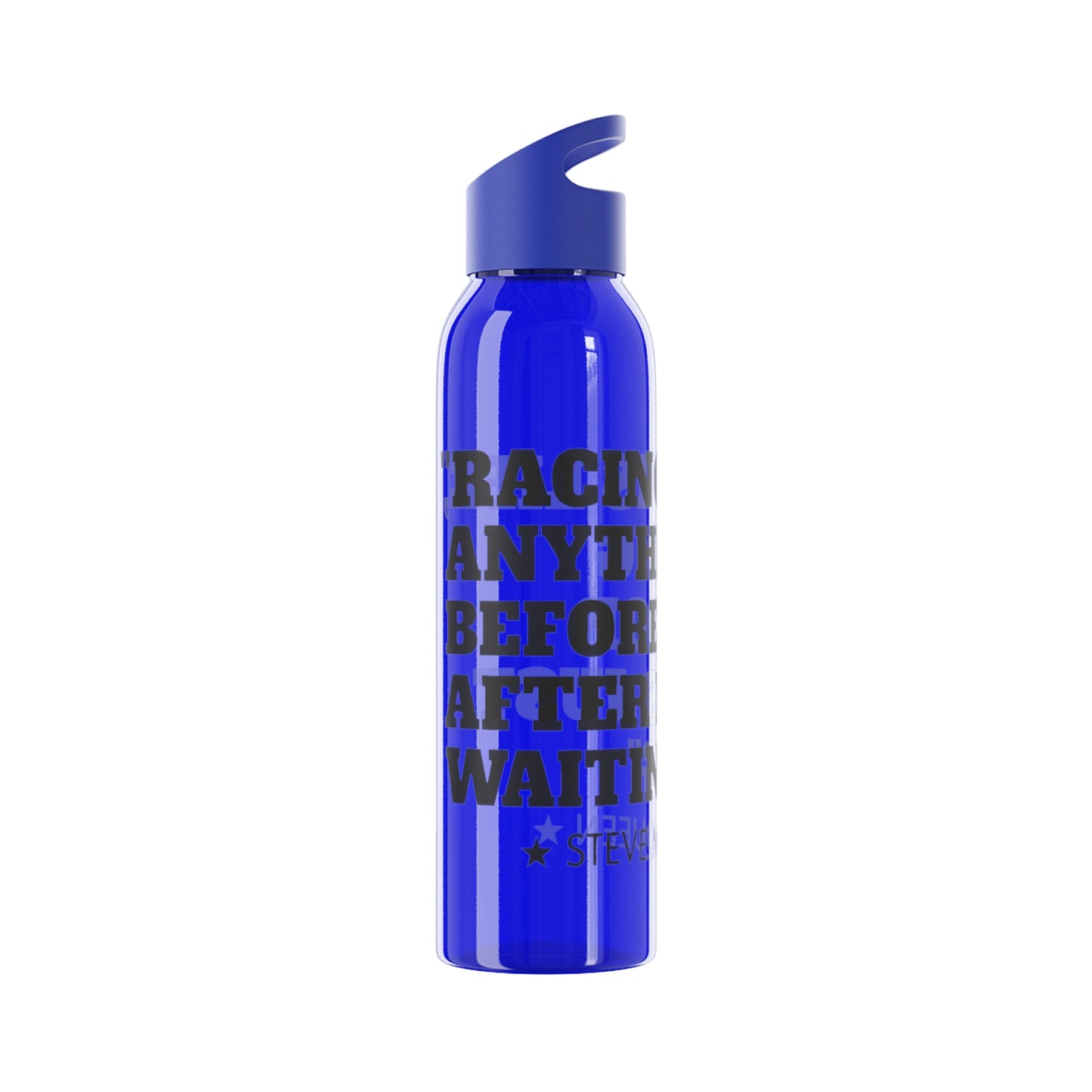 Mojo Moto MX Legends Steve McQueen Quote Water Bottle