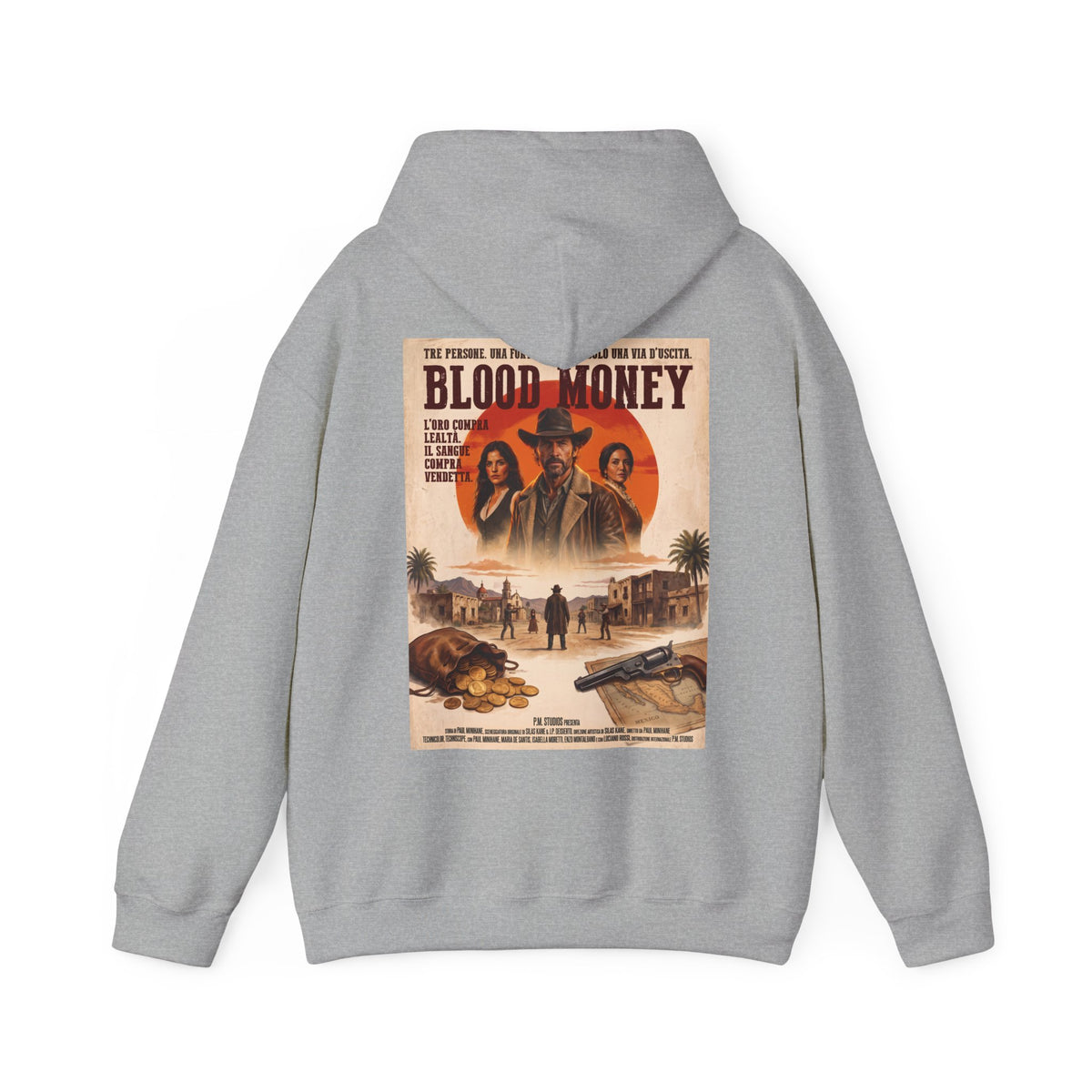PM Pictures Blood Money Hoodie – Italian Collector's Edition
