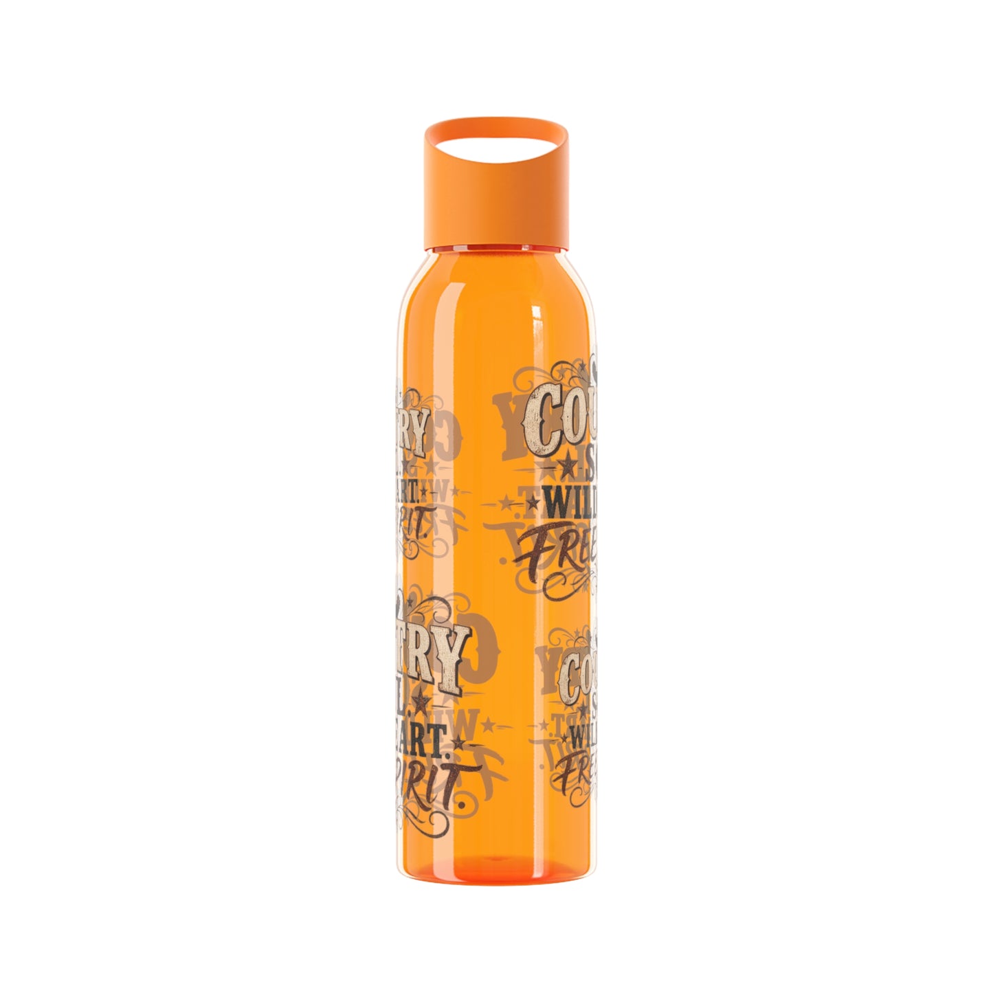 Country Soul Wild Heart Free Spirit Water Bottle – Country Western Bottle