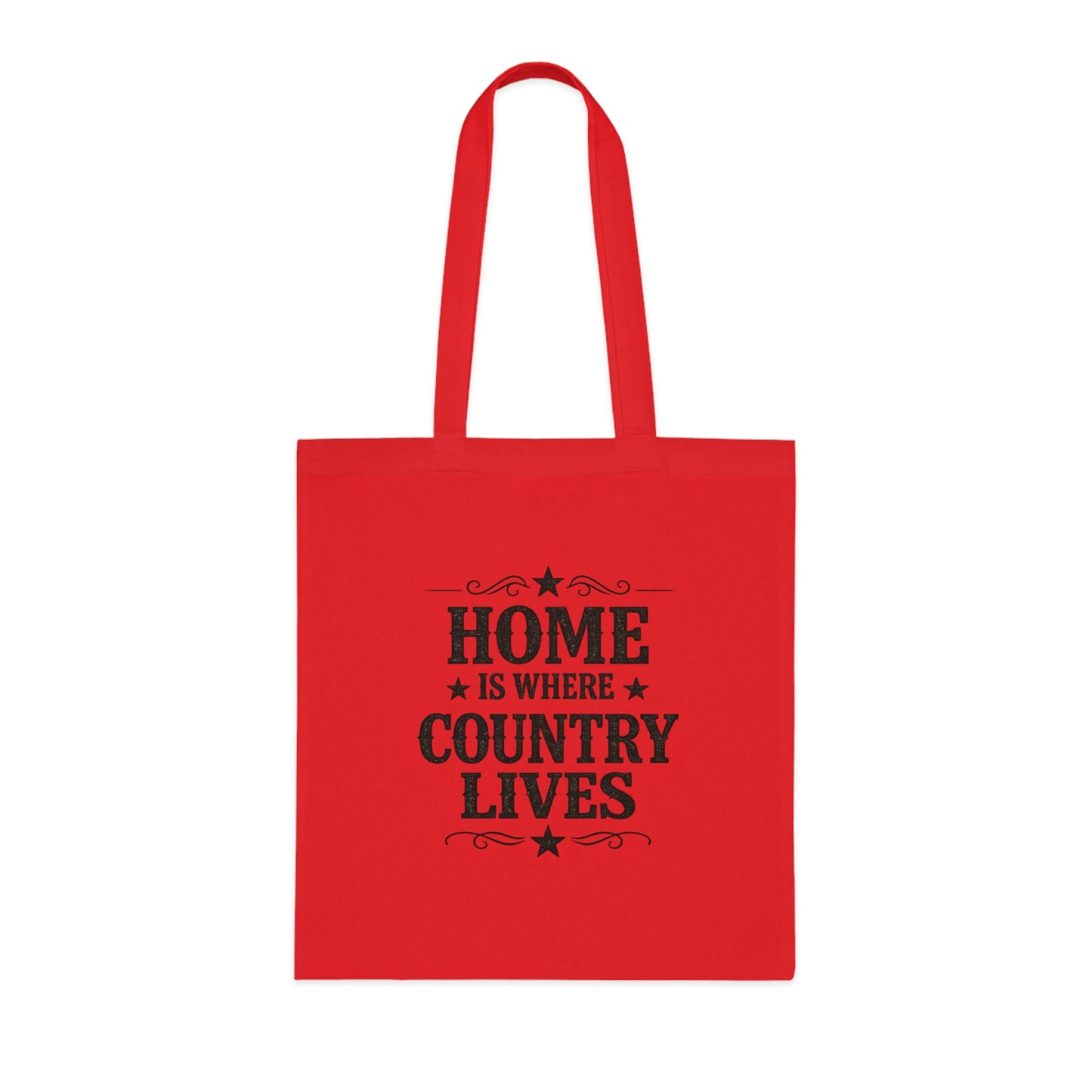 Home Is Where Country Lives Tote Bag – Country Shopper Bag