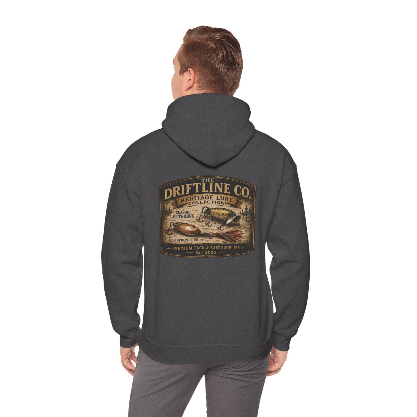 The Driftline Company Heritage Lure Collection Hoodie