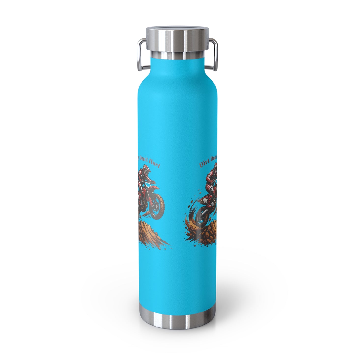 Dirt Don’t Hurt Moto Water Bottle — 22oz Insulated Stainless Steel