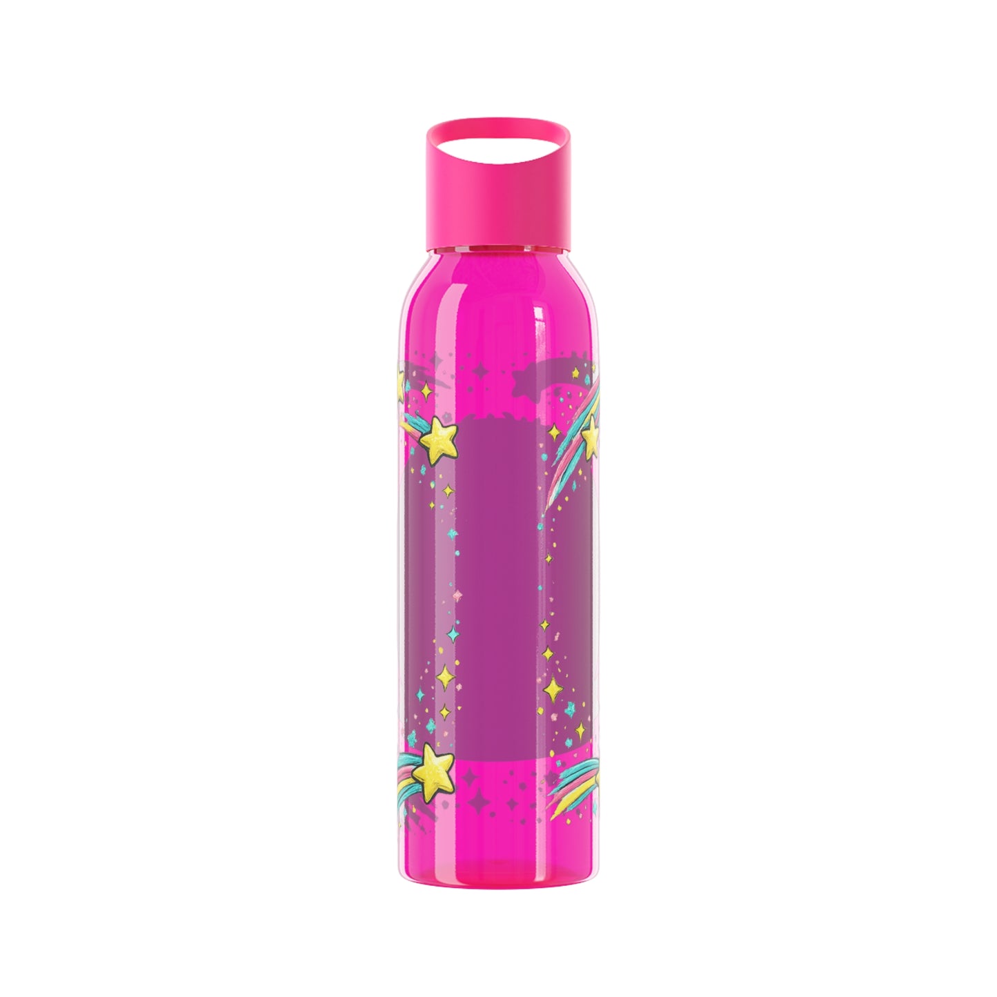 Retro Good Vibes Only Water Bottle | Colourful Reusable Drinks Bottle | Retro Cassette Bottle | 80s & 90s Inspired Hydration