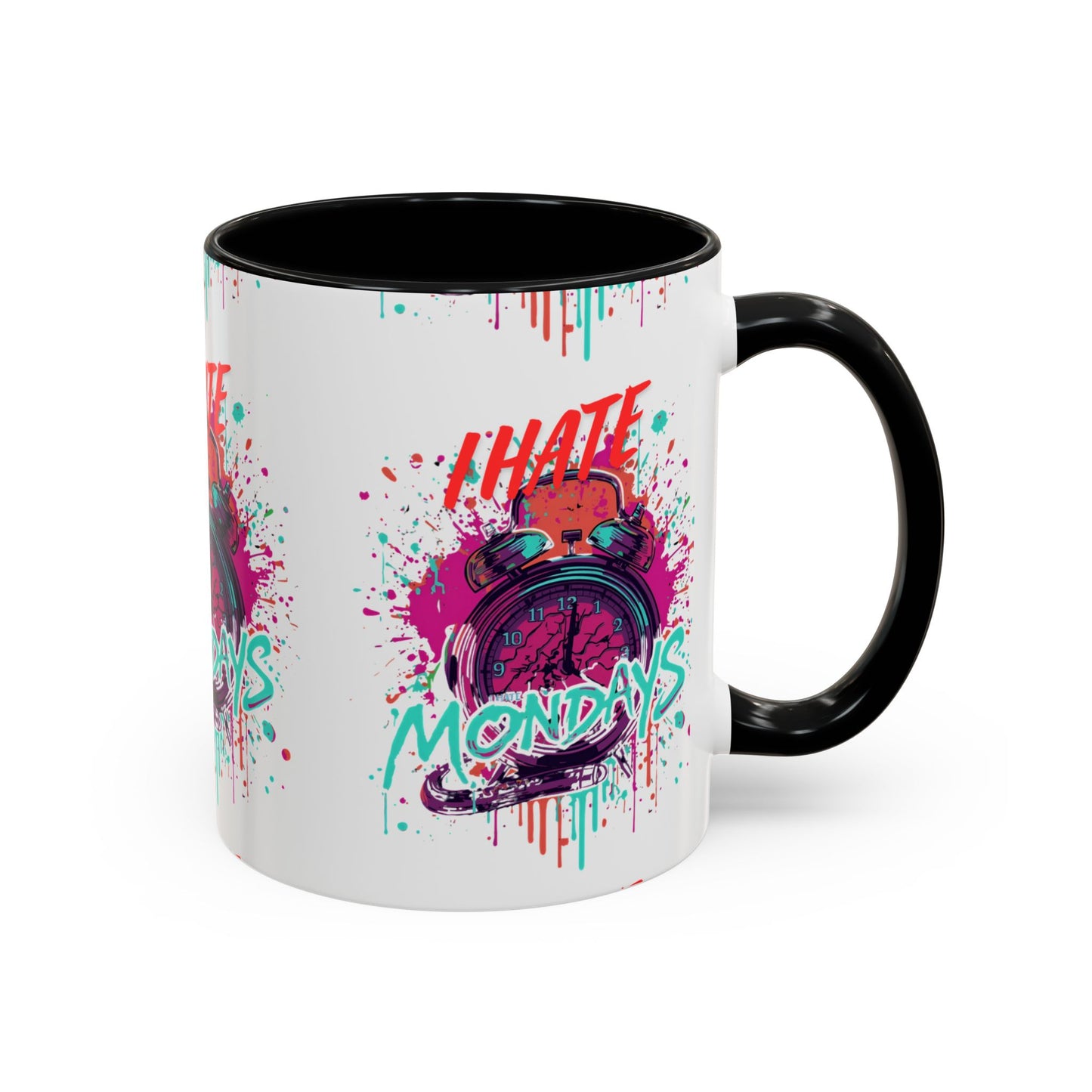 I Hate Mondays Accent Mug