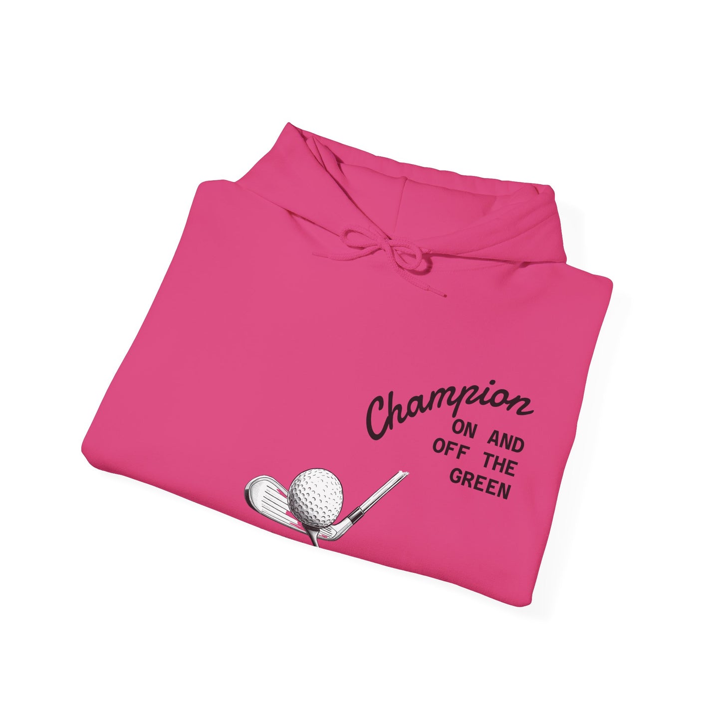 Golf Champion Hoodie, Unisex Golf Sweatshirt, Sports Gift for Him/Her, Casual Golf Apparel, Golf Lover Outfit