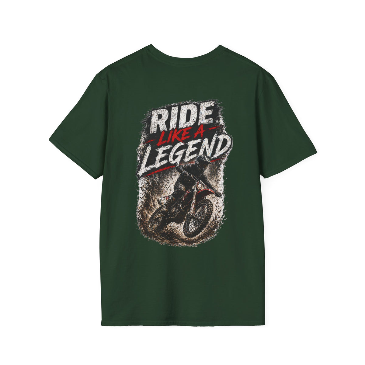 T-shirt de motocross Roulez comme une légende
