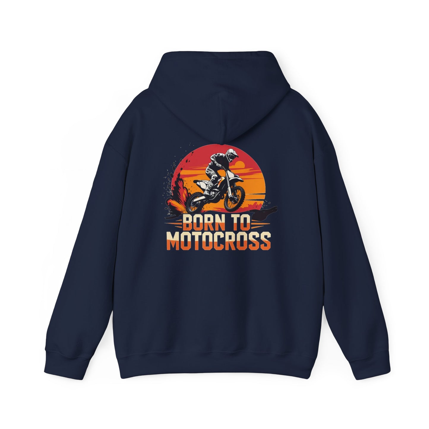 Born to Motocross Sunset Hoodie