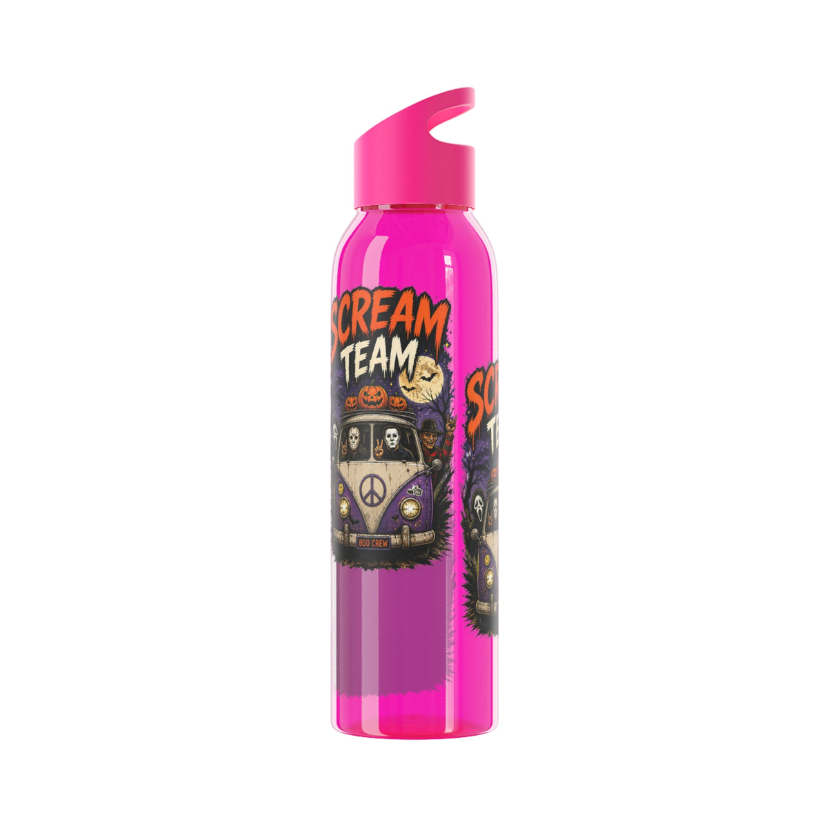 Scream Team Halloween Gamer Water Bottle