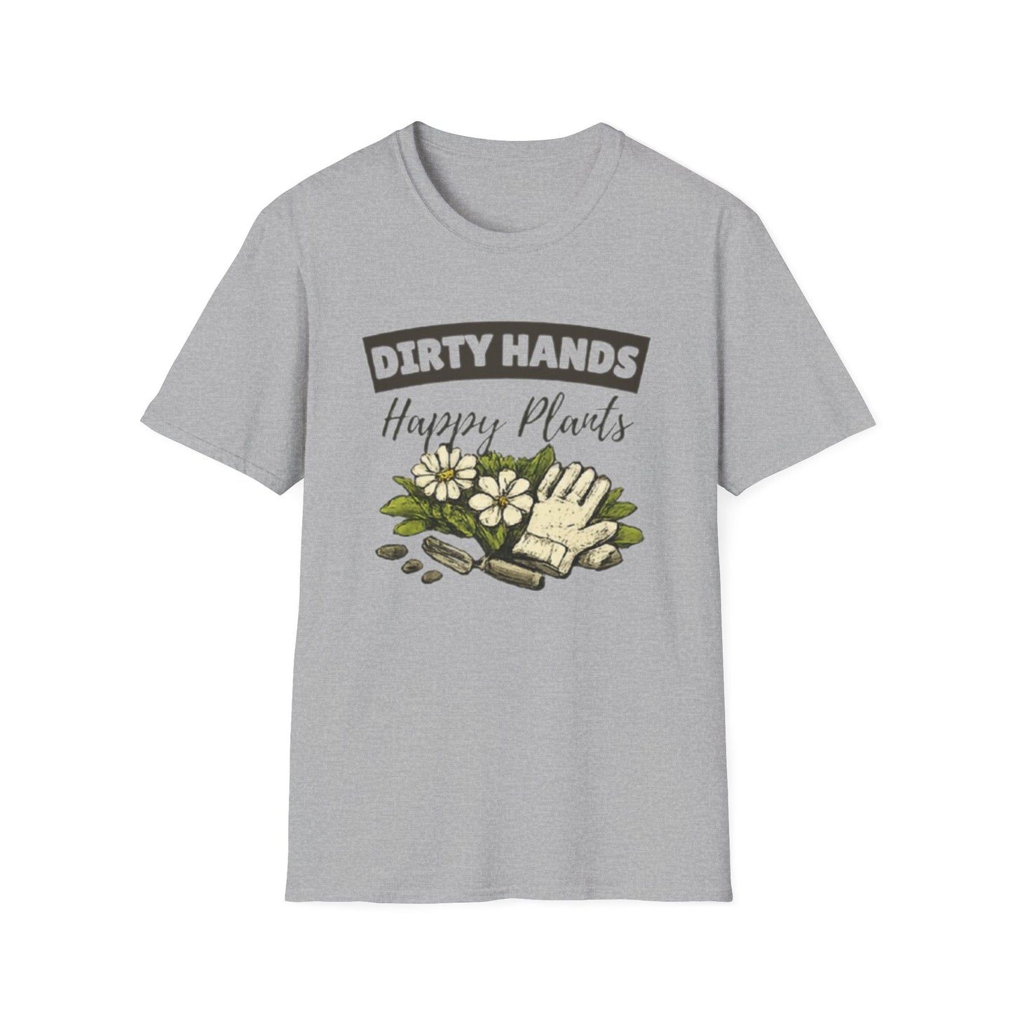 Dirty Hands Happy Plants Gardeners T-shirt