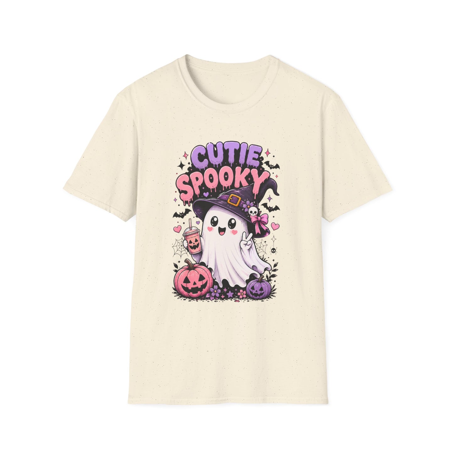 Cutie Spooky Ghost Halloween T-Shirt – Cute Graphic Tee