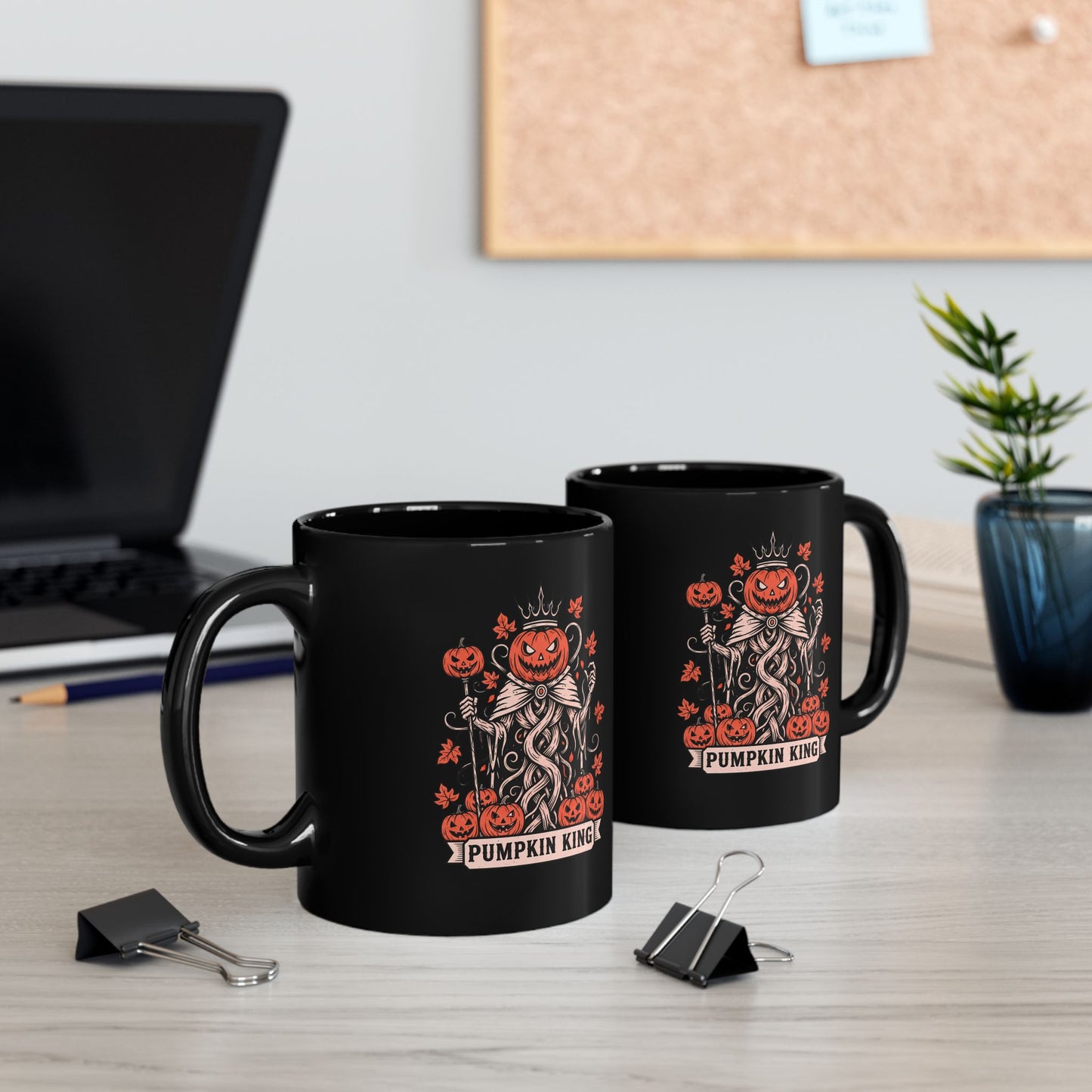 Kürbiskönig Halloween-Tasse