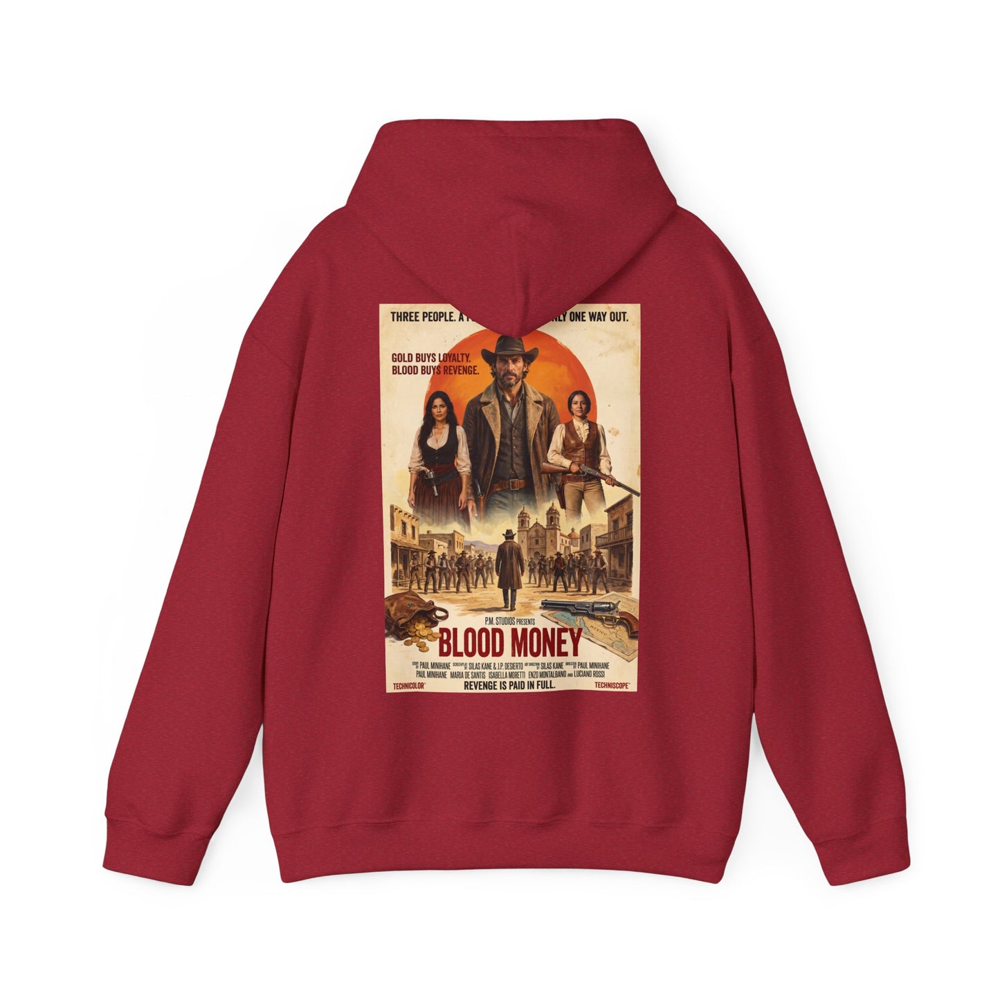 PM Pictures Blood Money Hoodie – English Edition