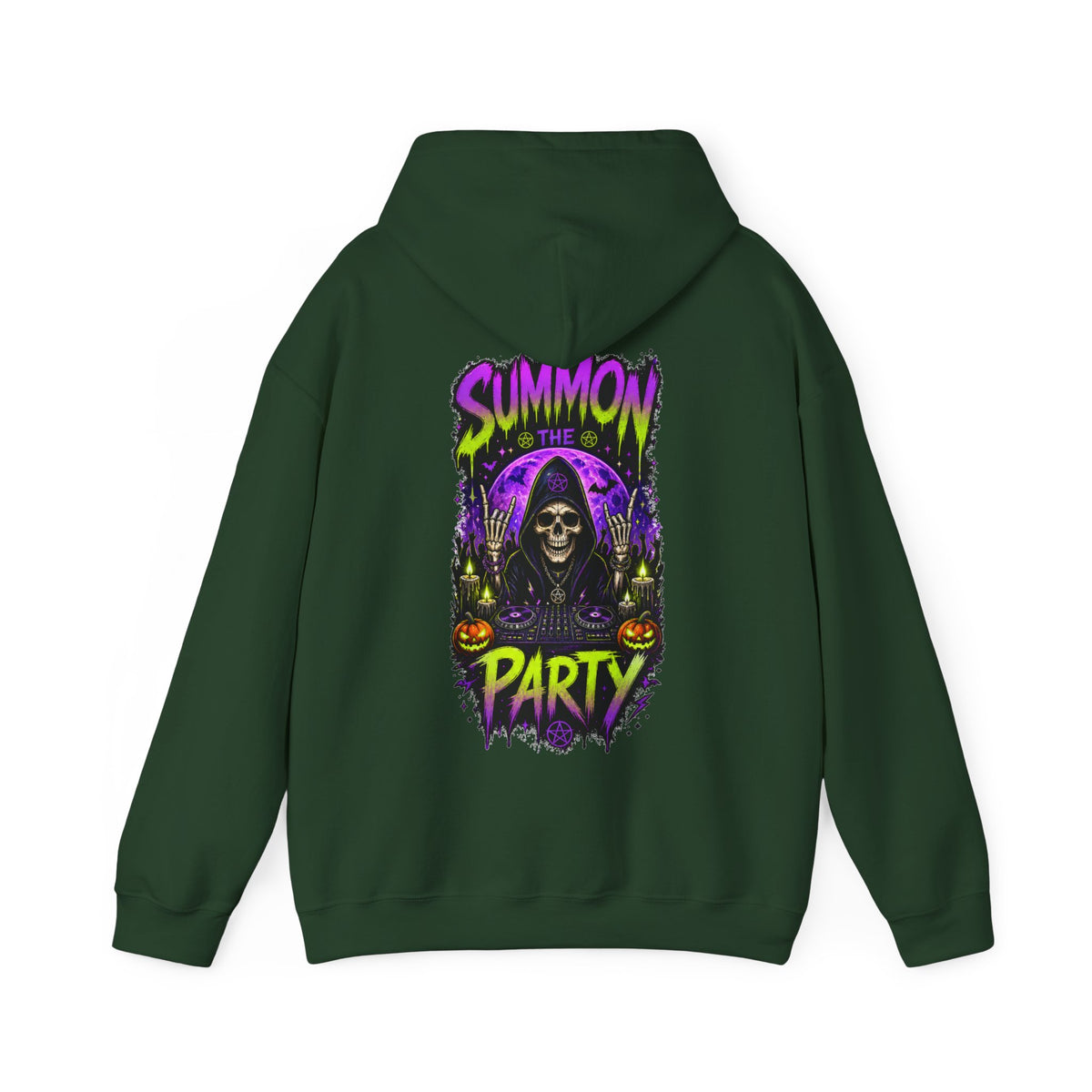 Summon the Party Halloween Hoodie – Unisex Front & Back Print