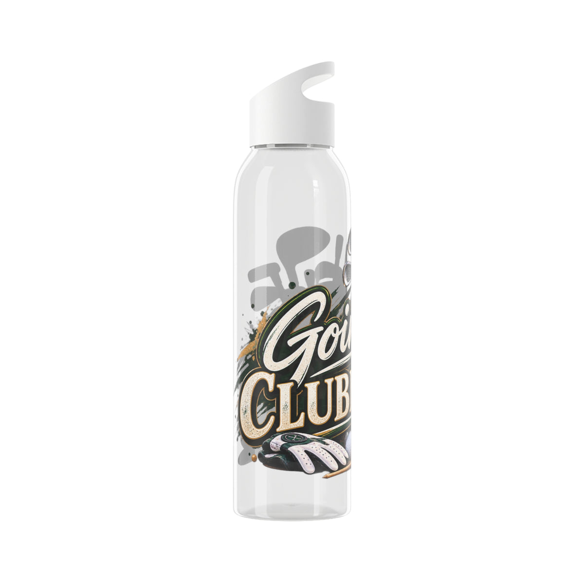 Going Clubbing Golf Water Bottle – Golfer Design