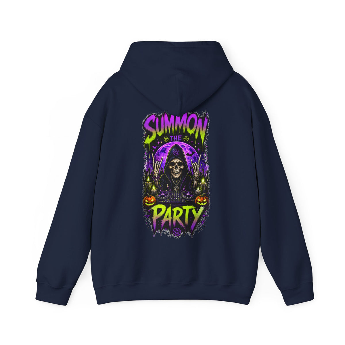 Summon the Party Halloween Hoodie – Unisex Front & Back Print
