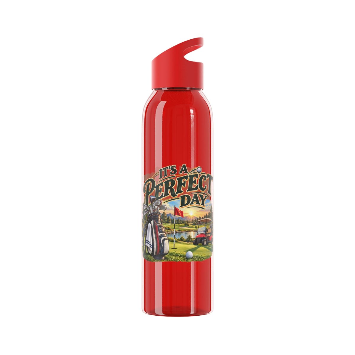 It’s a Perfect Day Golf Water Bottle – Golfer Design