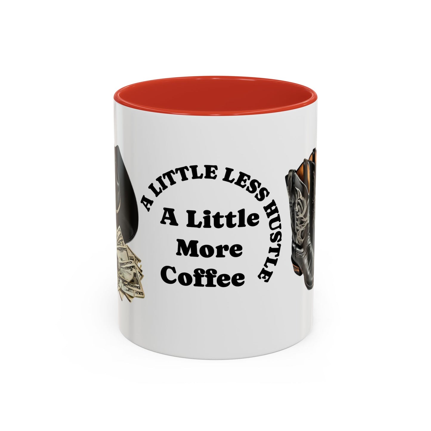 Accent Coffee Mug - Great for Coffee Lovers, Cowboys, Great Gift, Unique Mug for Home or Office